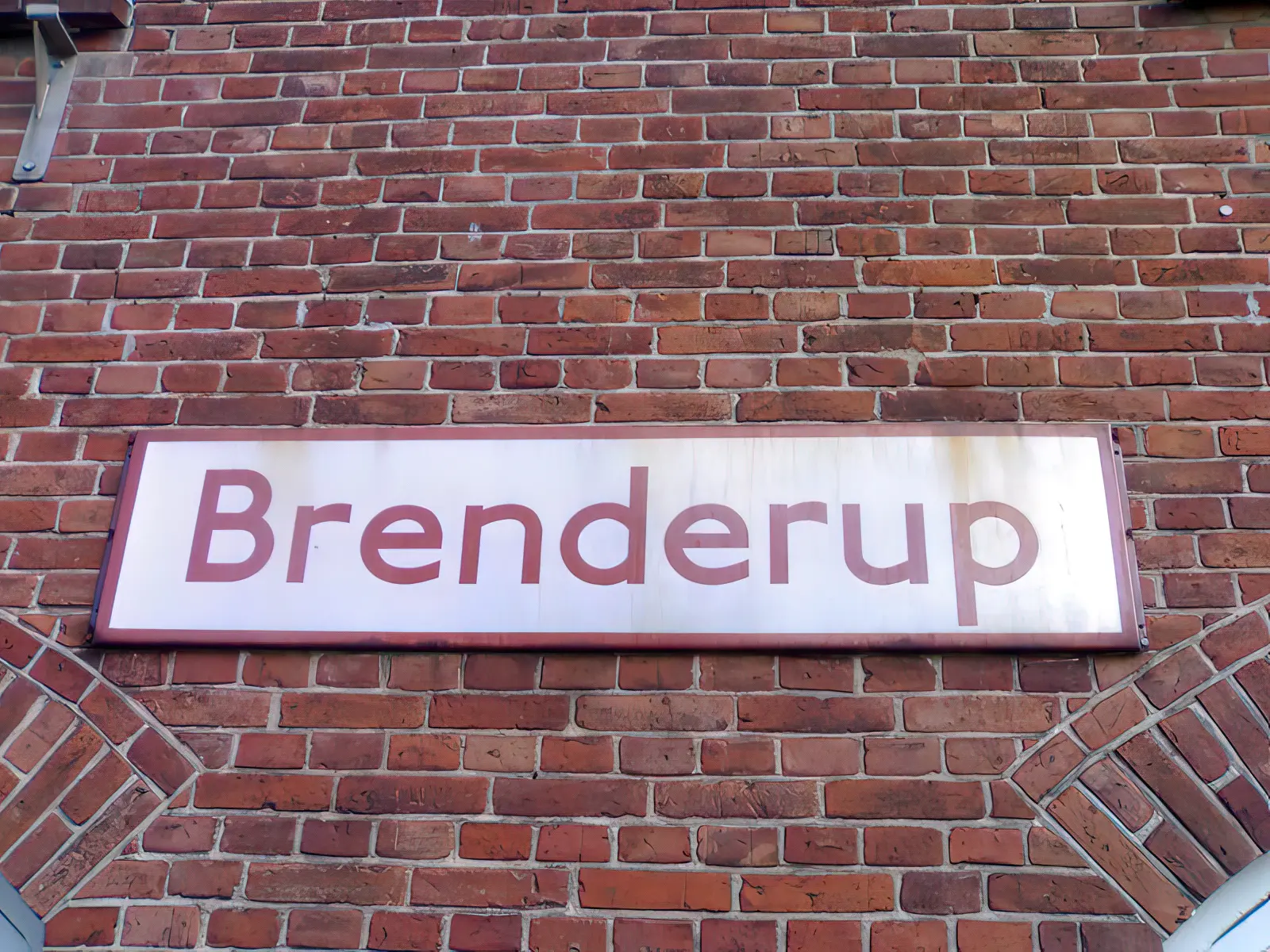 Billede af Brenderup Station.