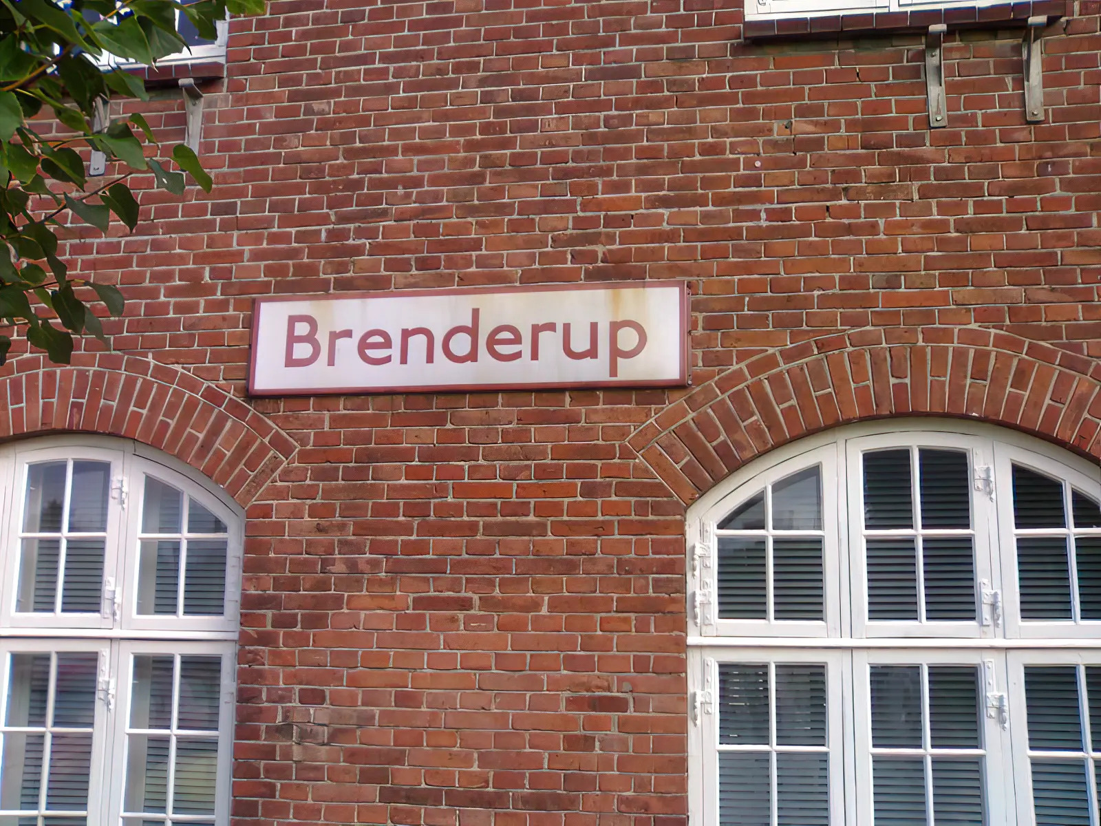 Billede af Brenderup Station.