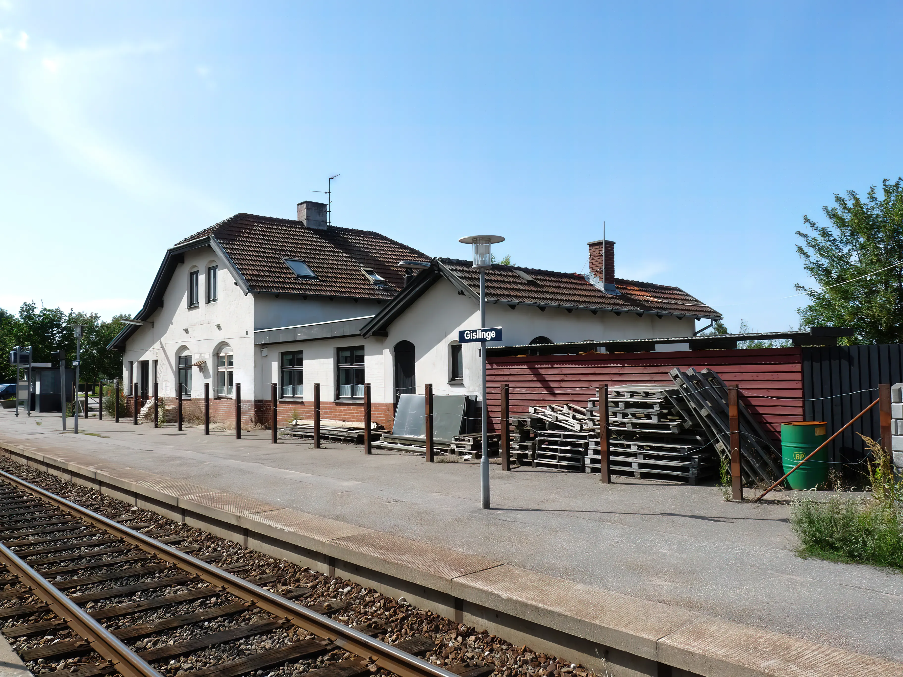 Billede af Gislinge Station.