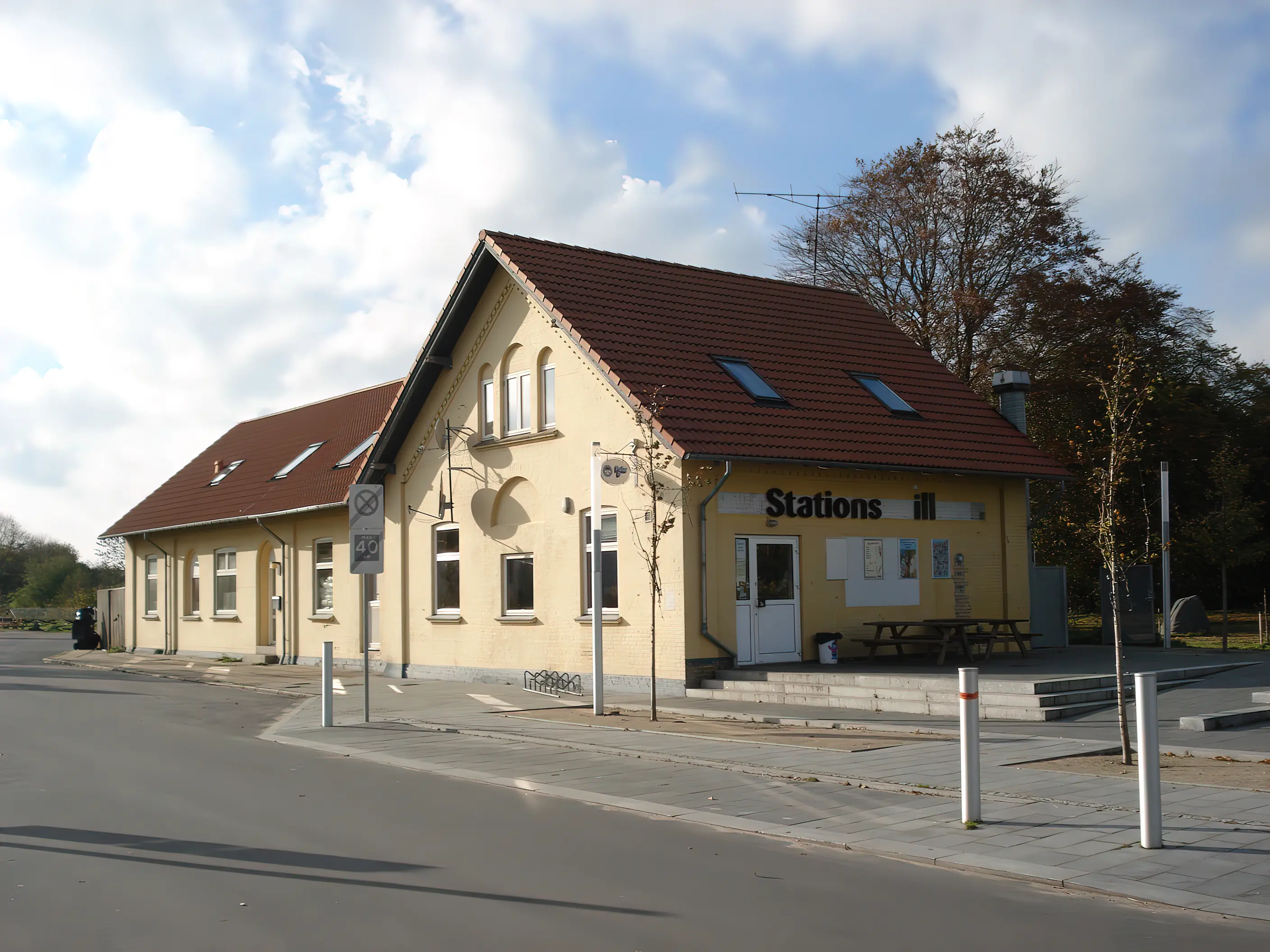 Billede af Glamsbjerg Station.
