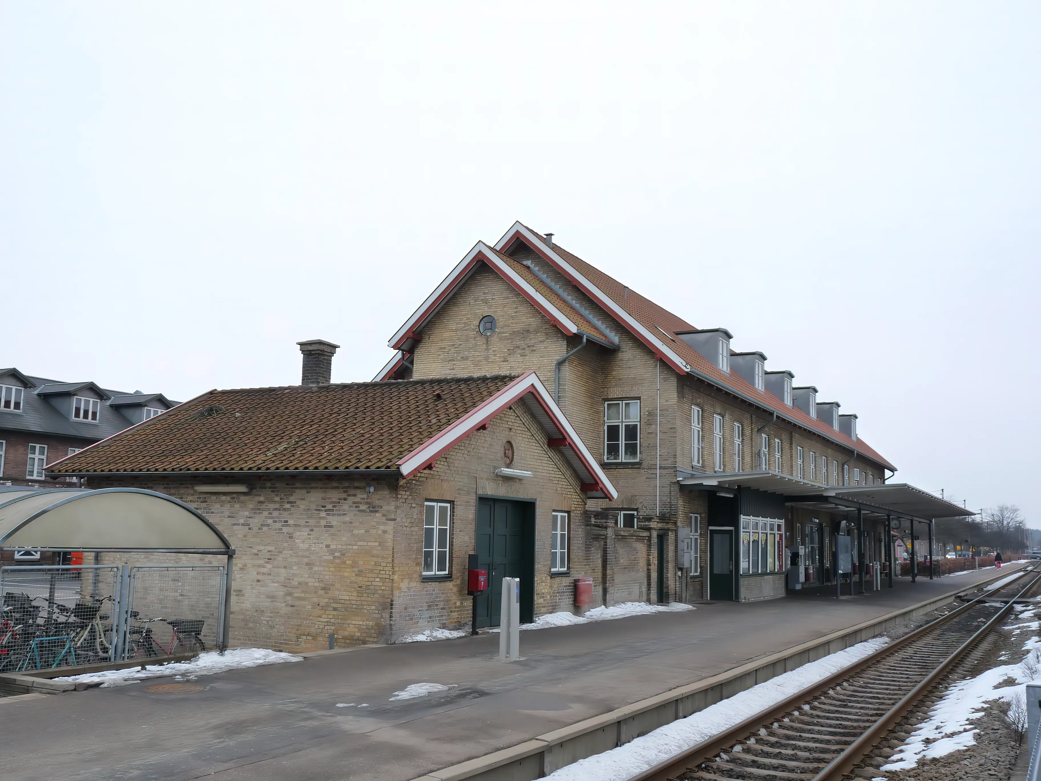 Billede af Haslev Station.