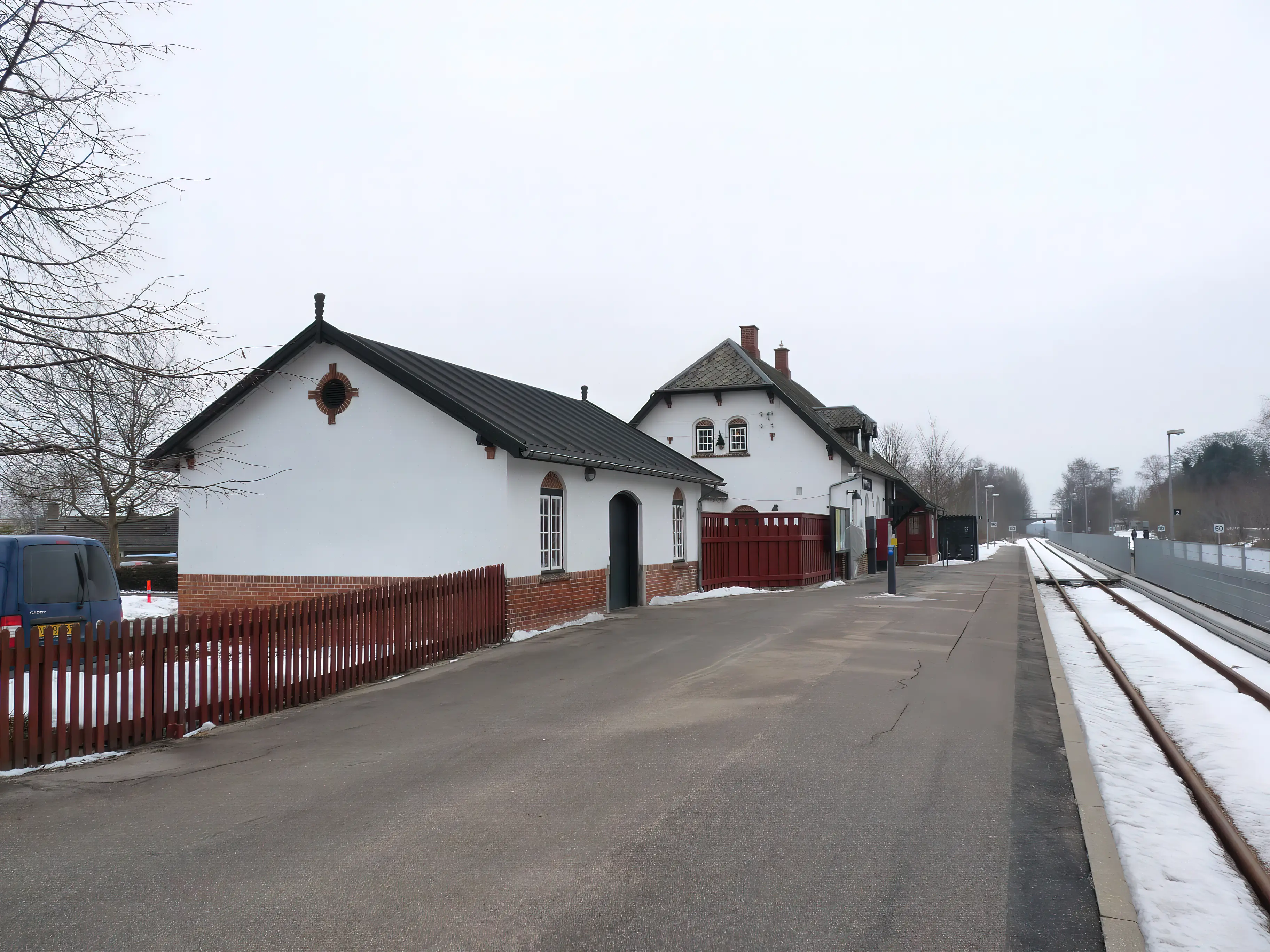 Billede af Herfølge Station.
