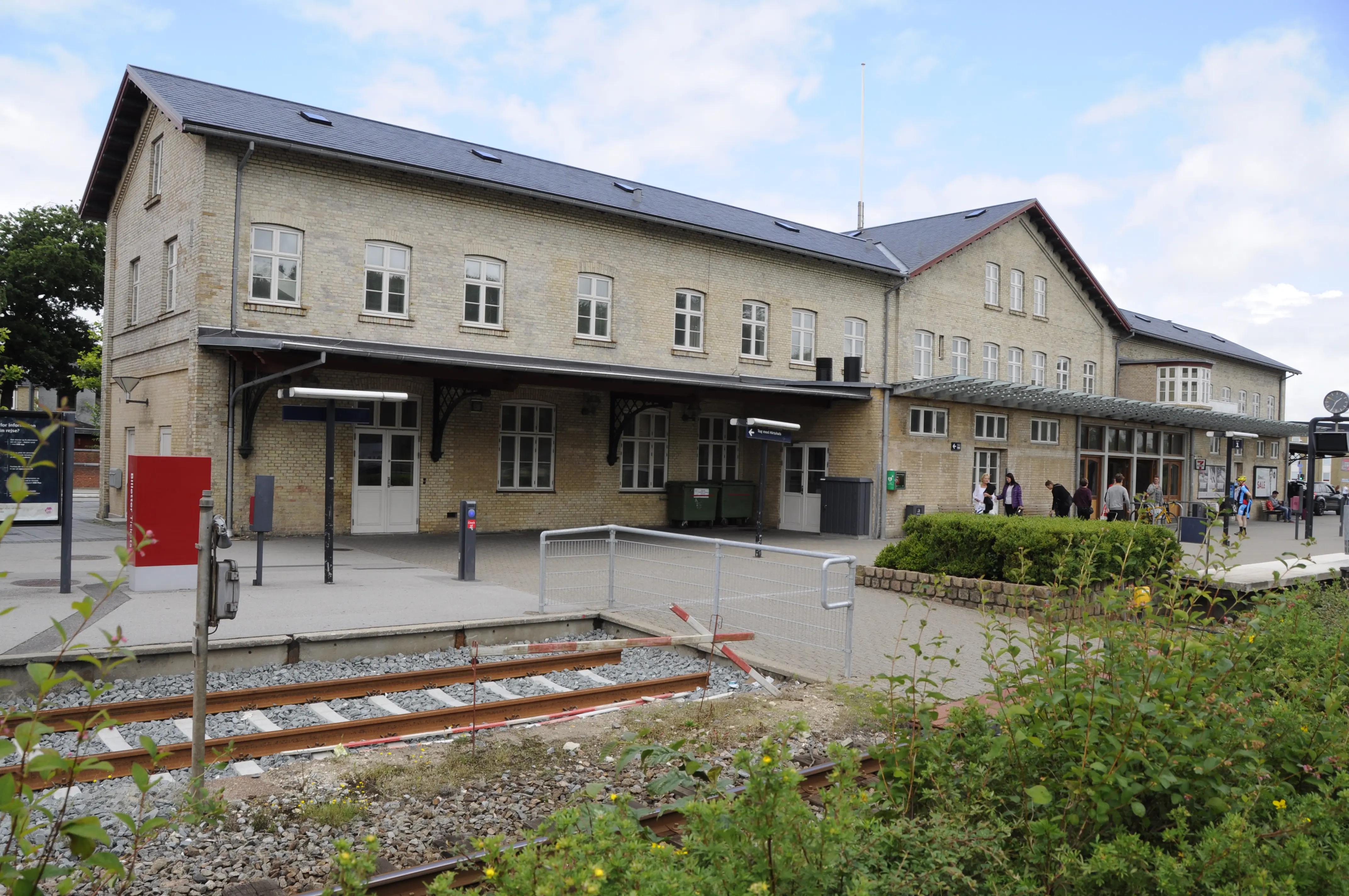 Billede af Hjørring Station.
