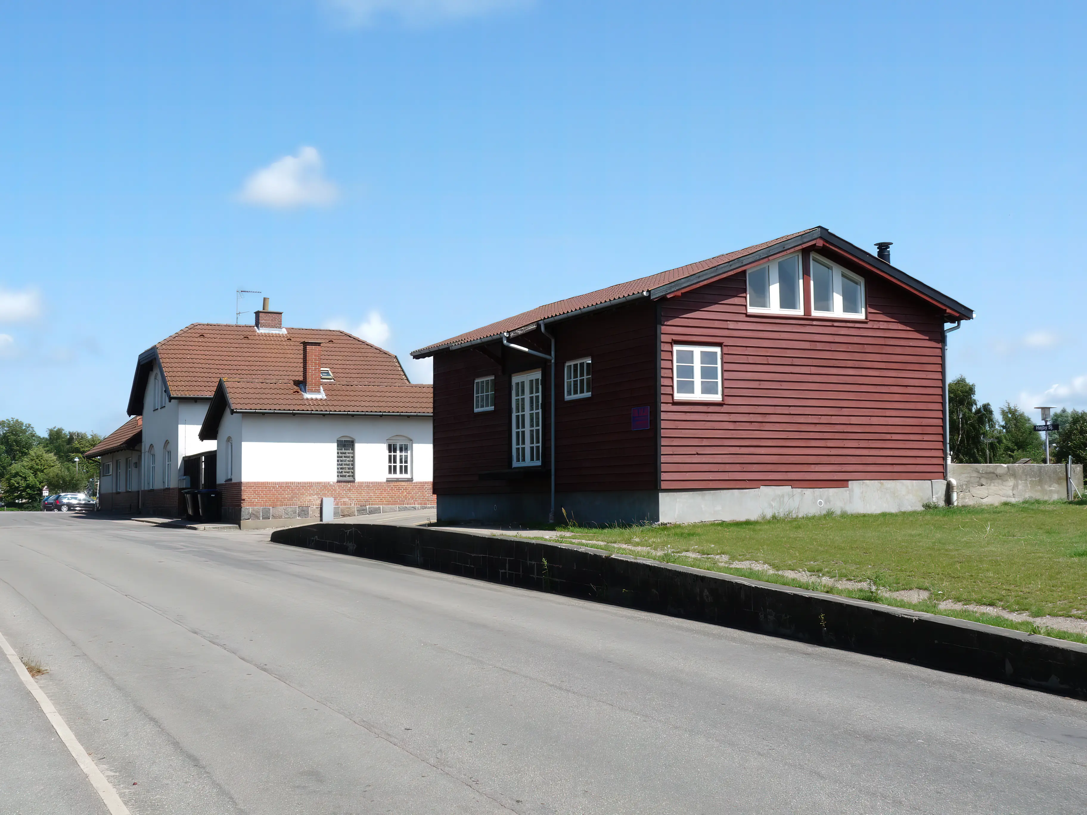 Billede af Højby Sjælland Stations pakhus.