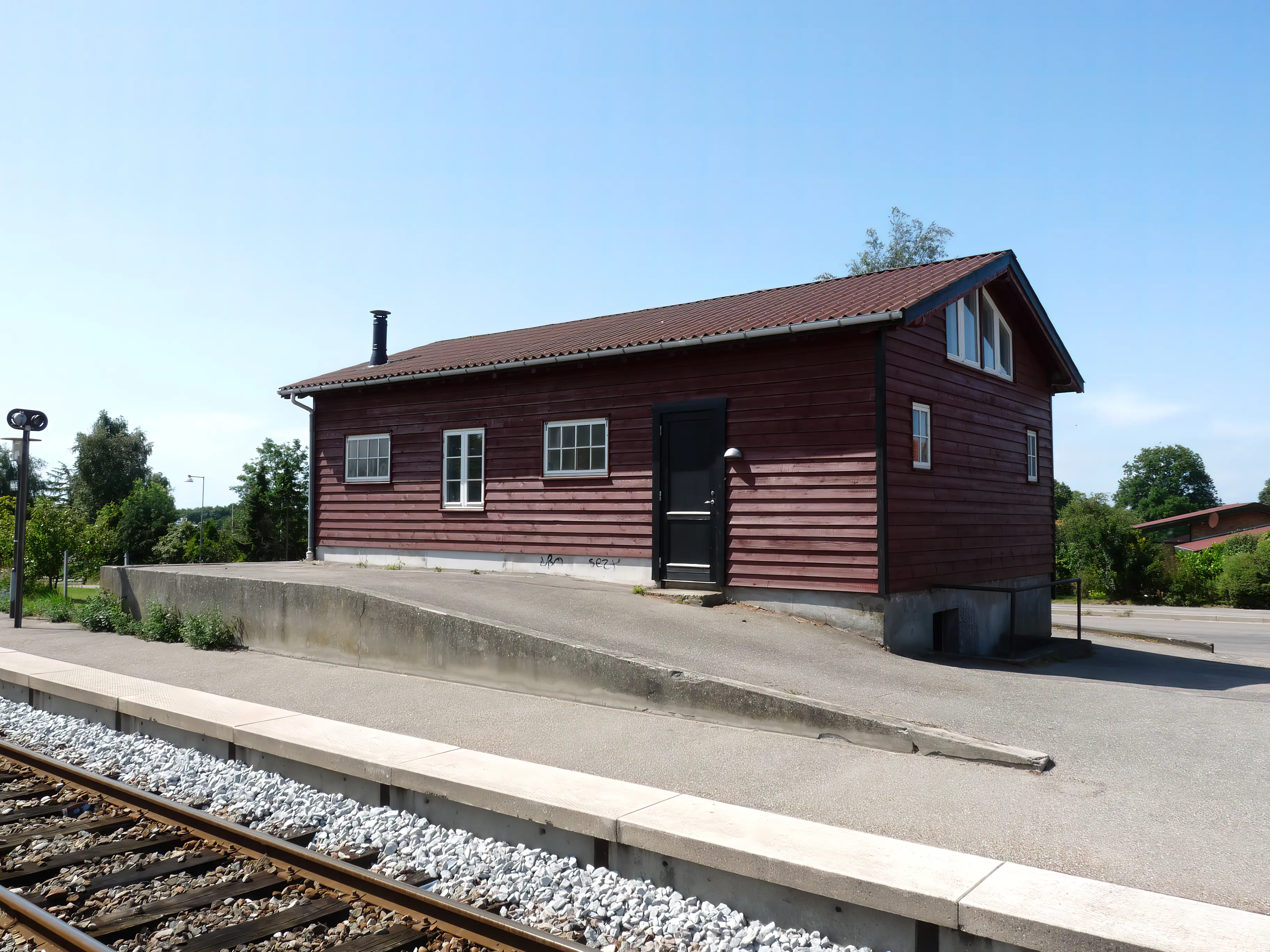 Billede af Højby (Sjælland) Stations pakhus.