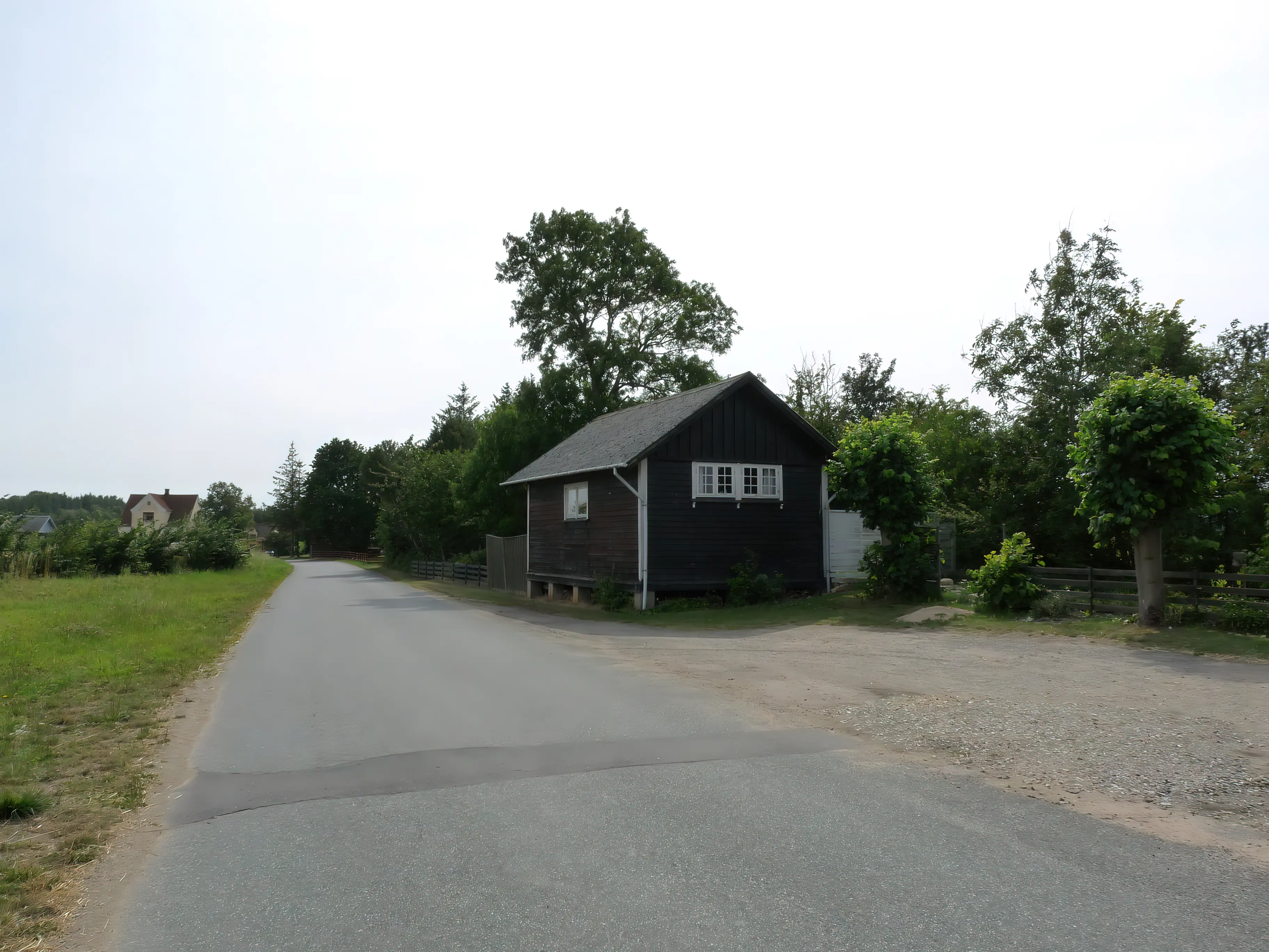 Billede af Illebølle Stations pakhus.