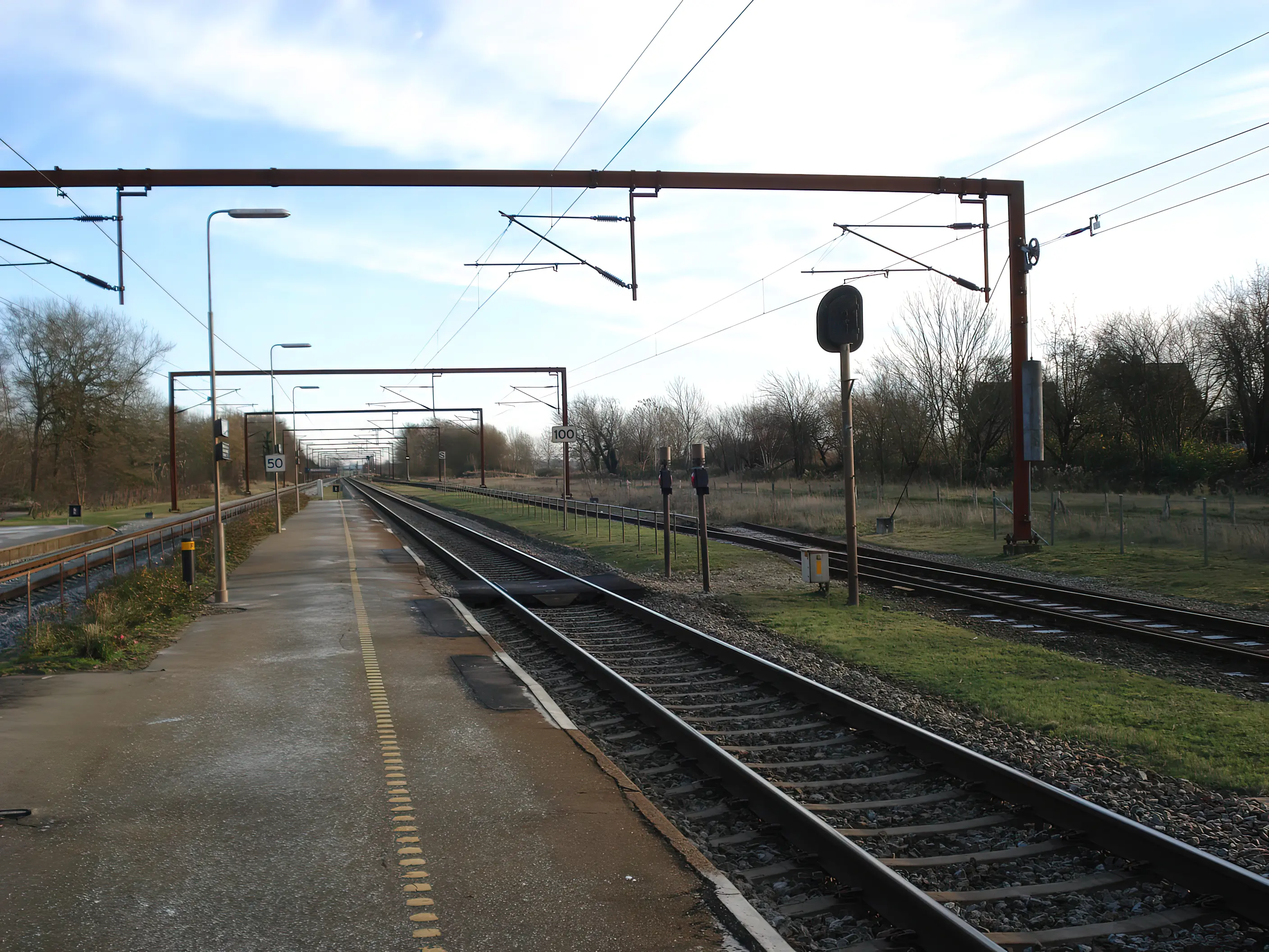 Billede af Kavslunde Station.