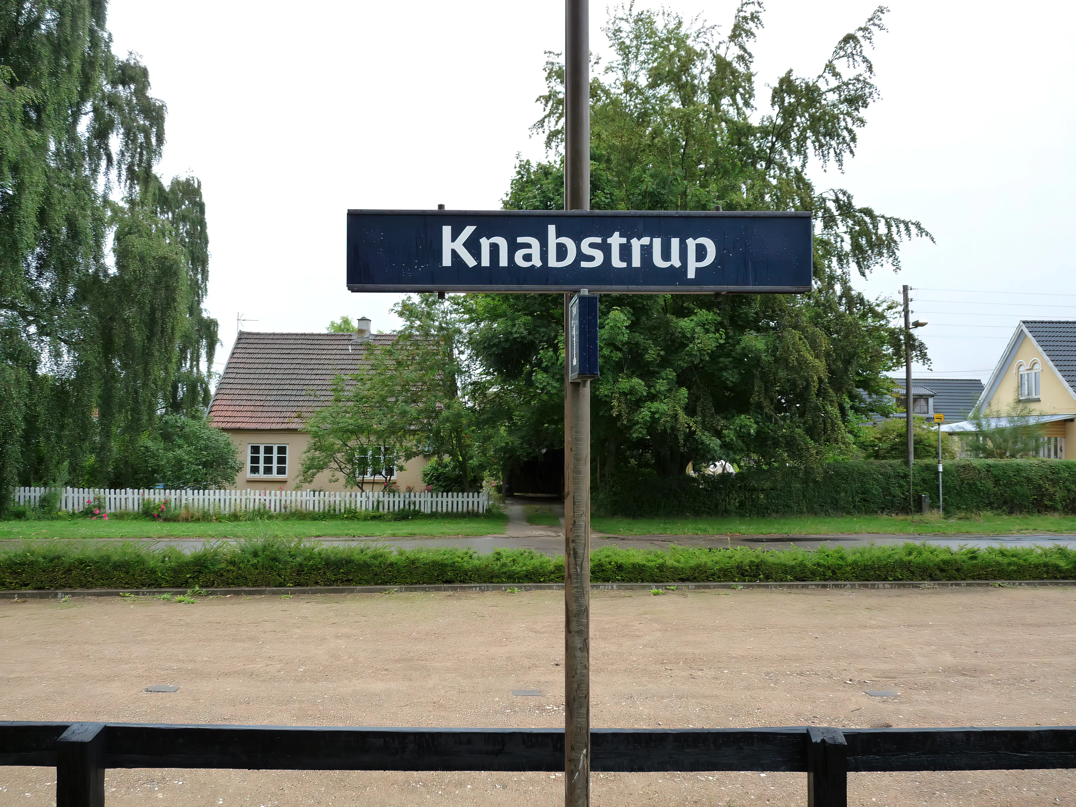 Billede af Knabstrup Station.
