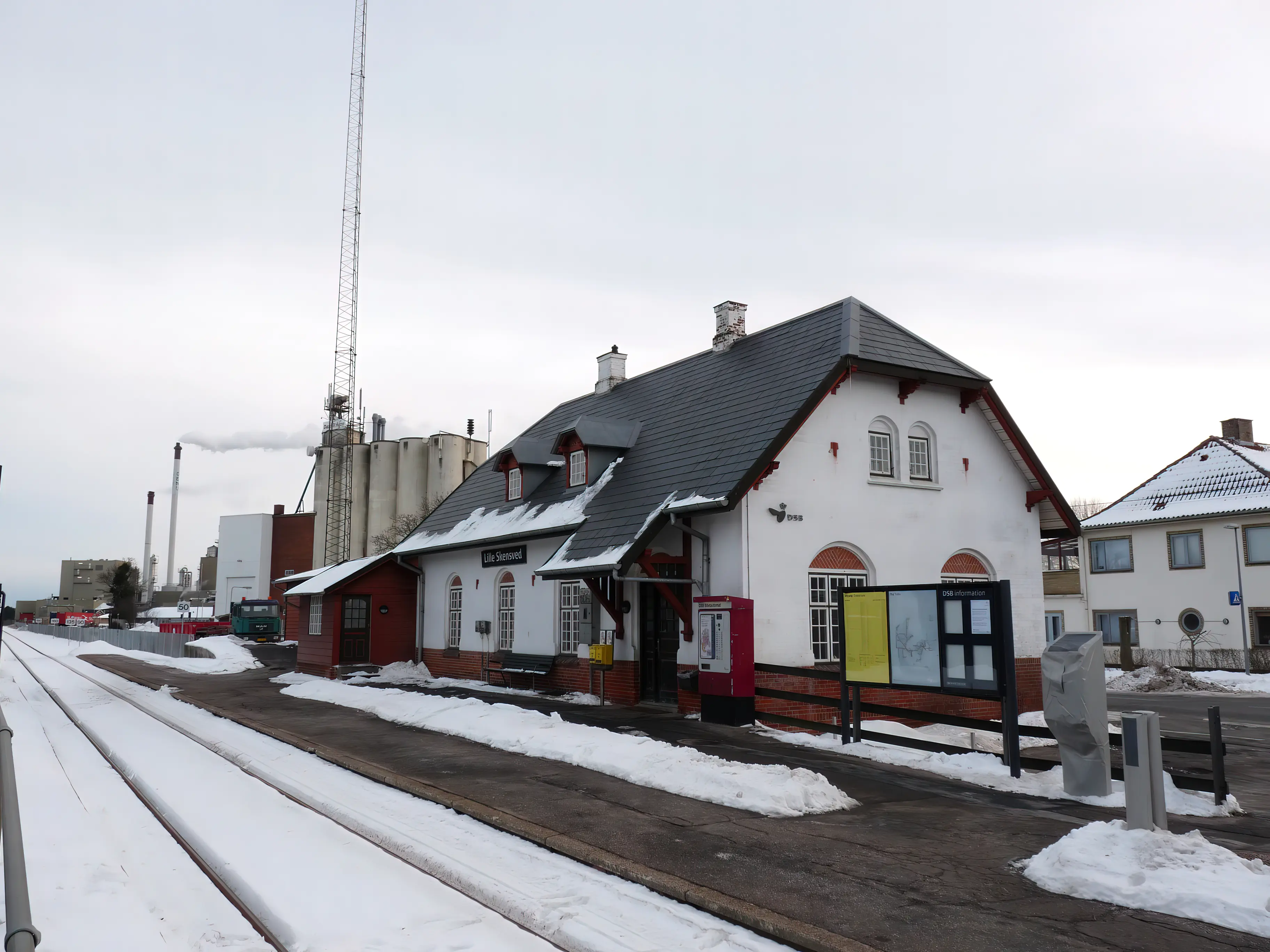 Billede af Lille Skensved Station.