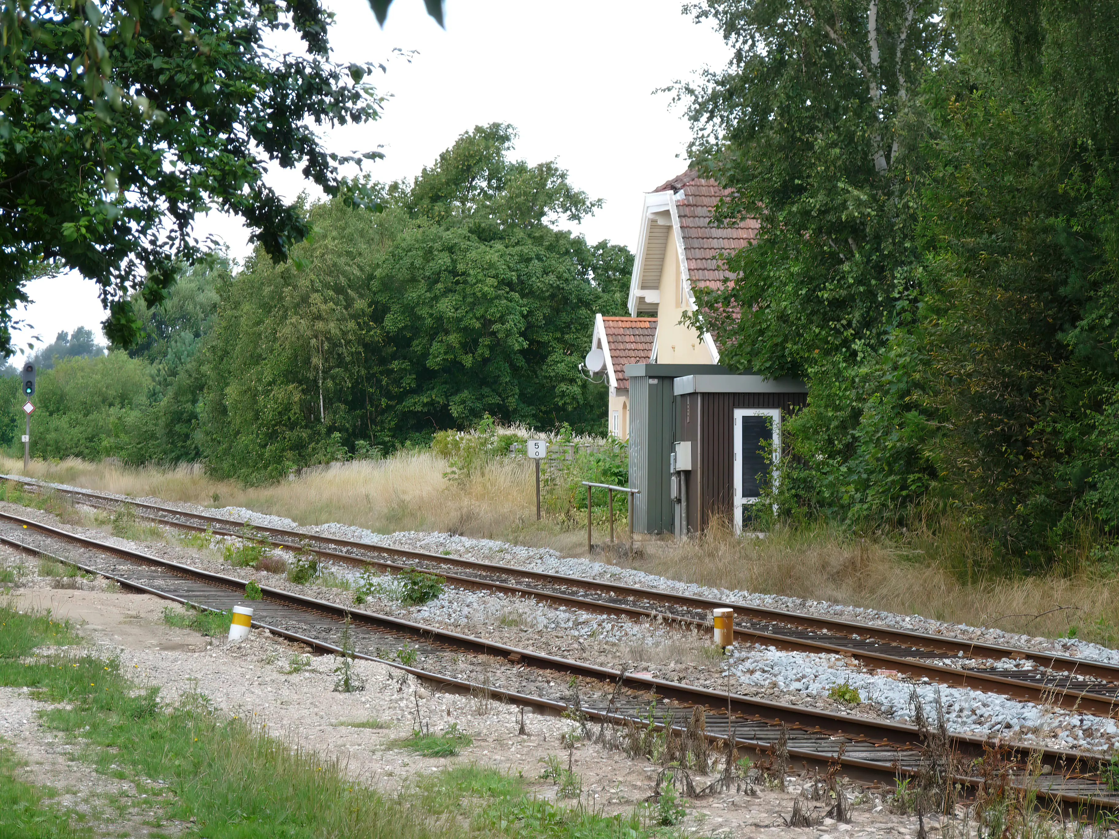 Billede af Mårsø Station.