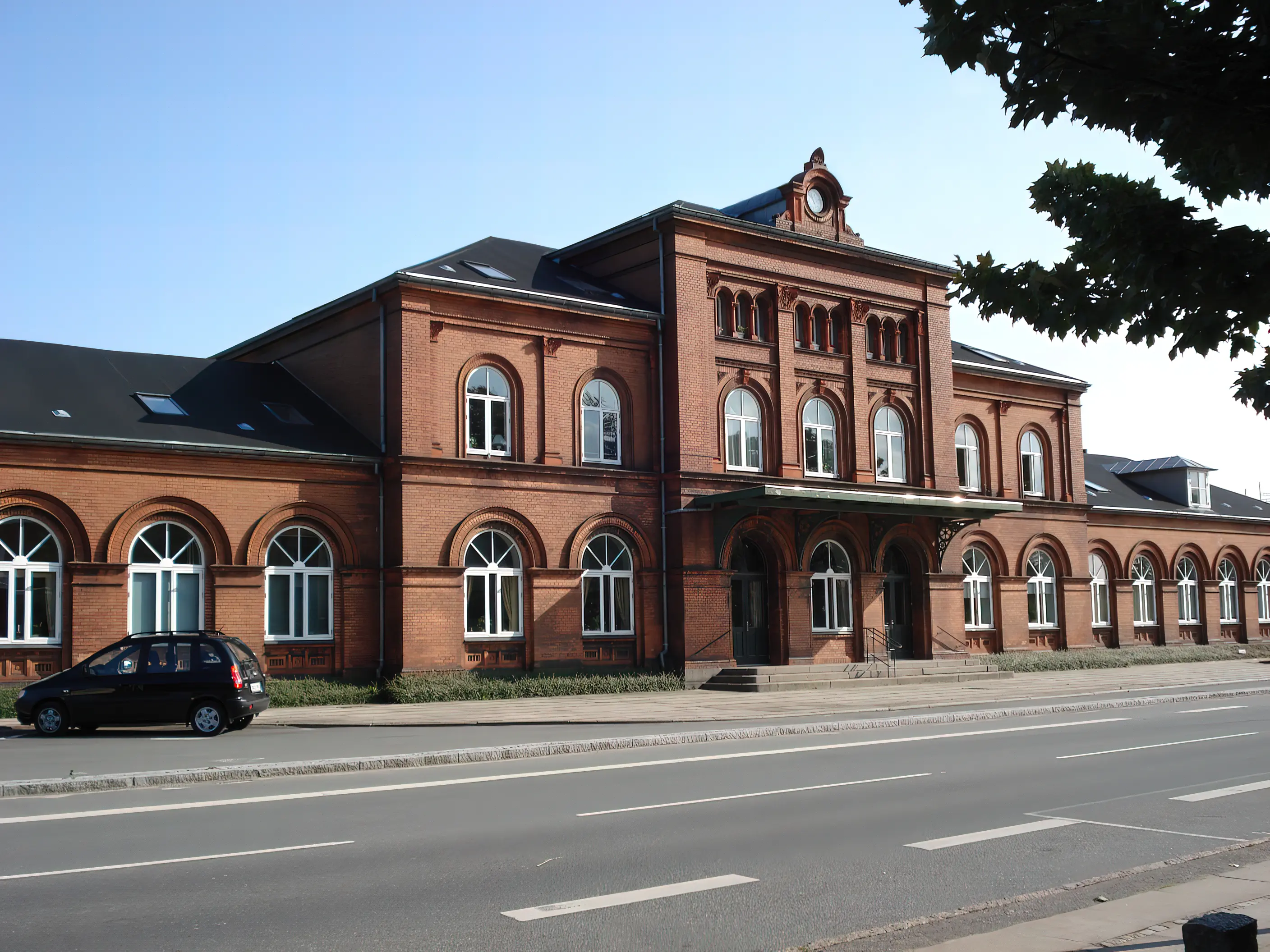 Billede af Nyborg Station.