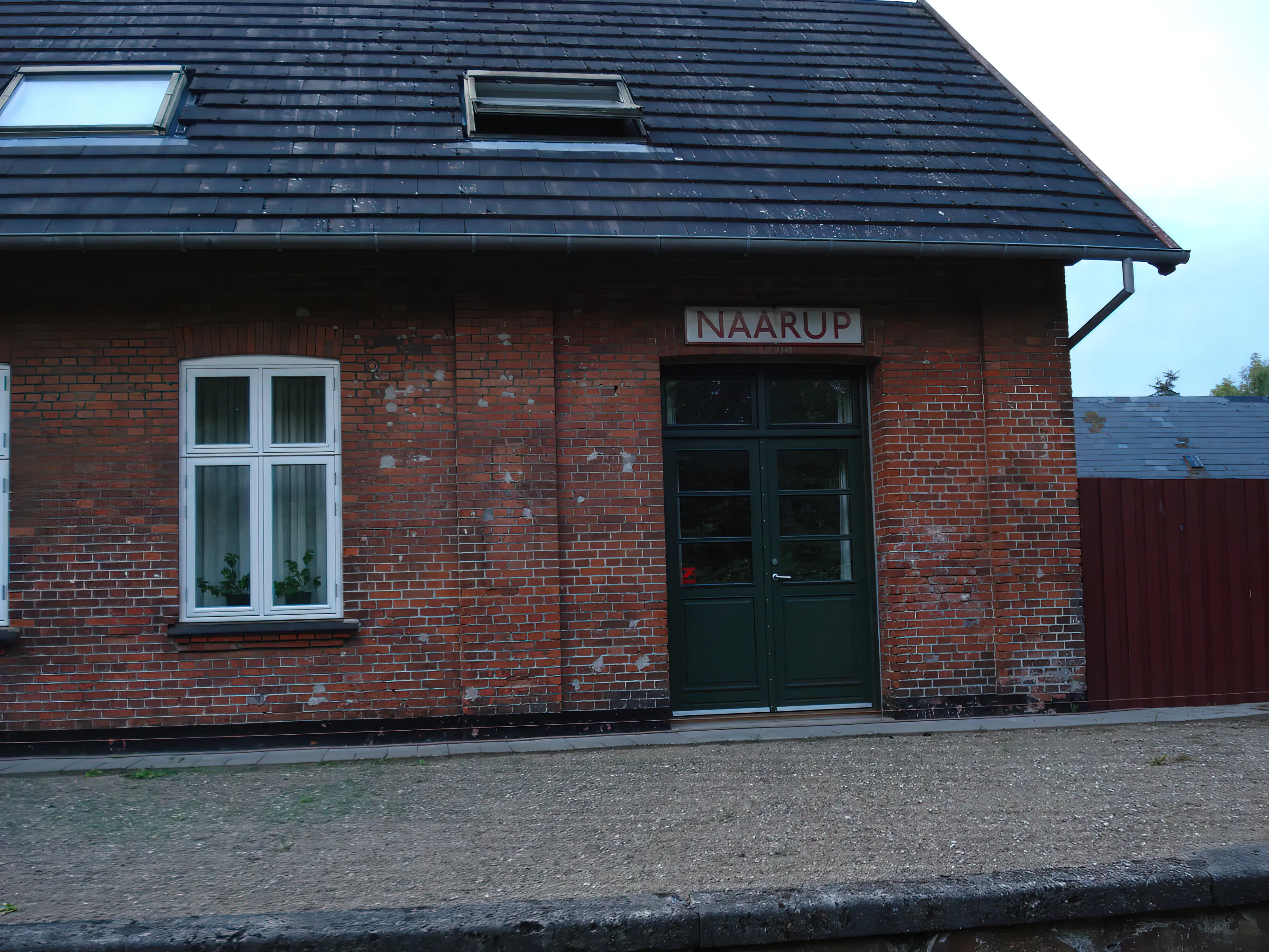 Billede af Nårup Station.