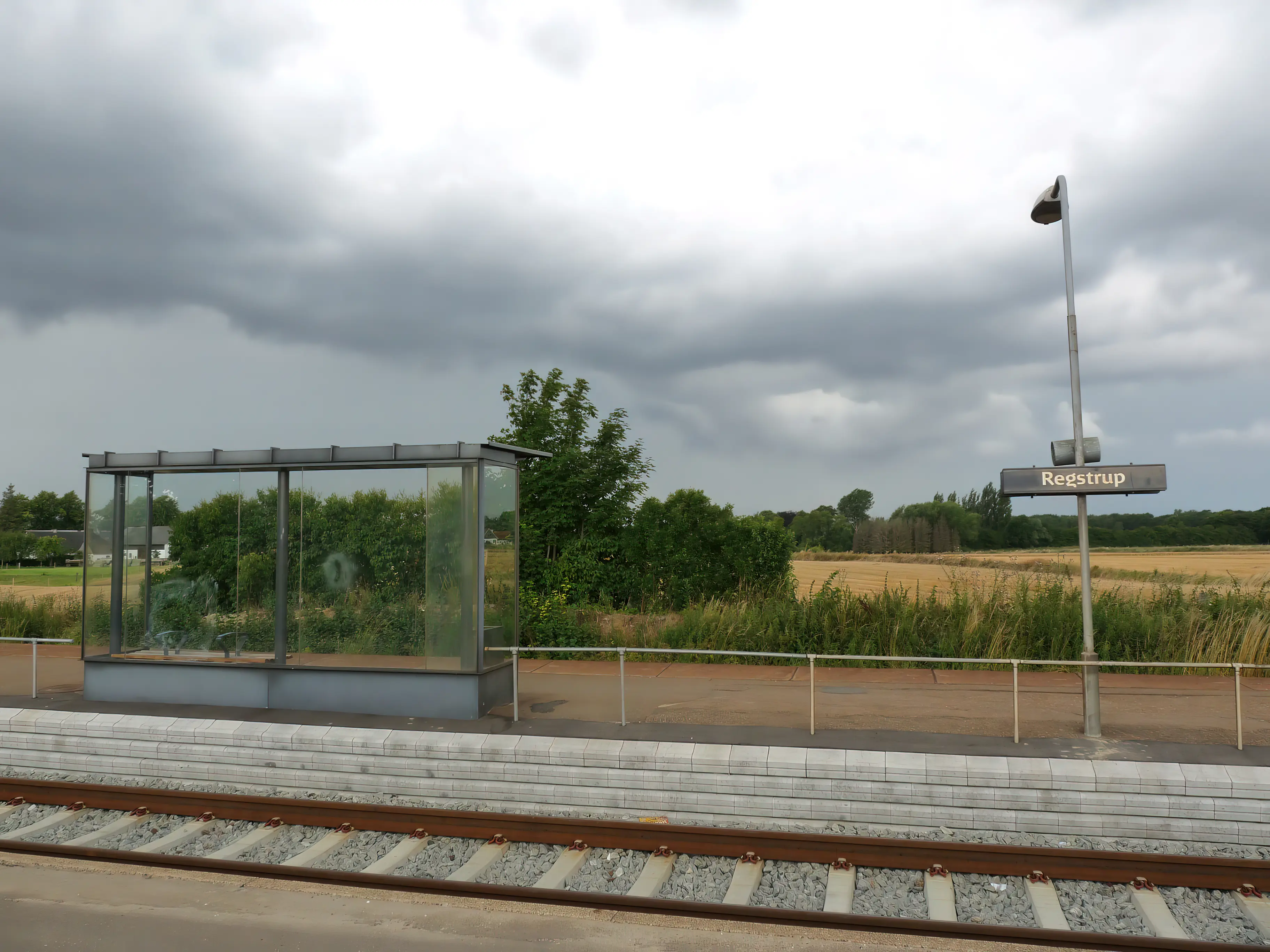 Billede af Regstrup Station.