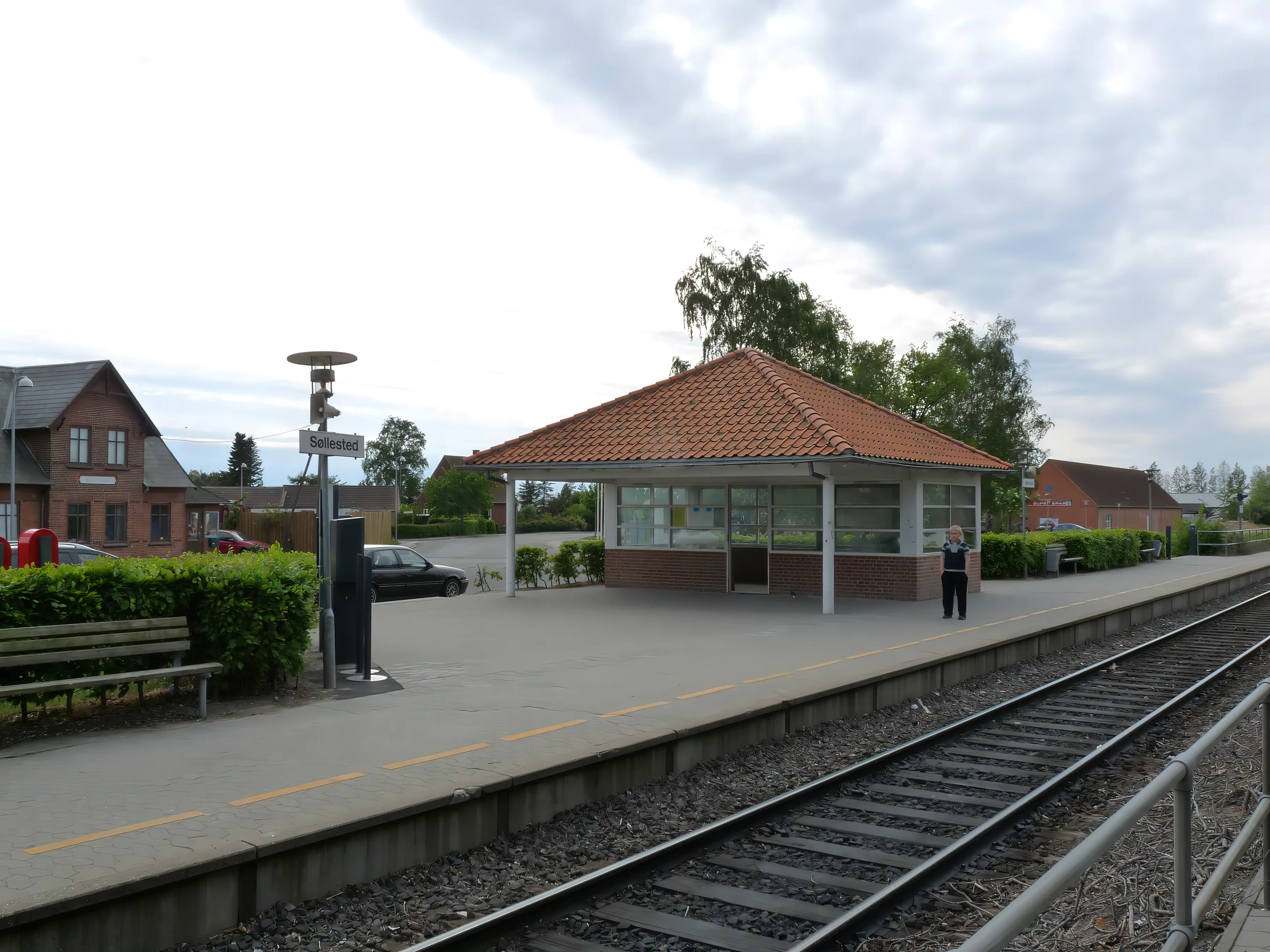 Billede af Søllested Station - Station er nedrevet, men Søllested Station har ligget her.