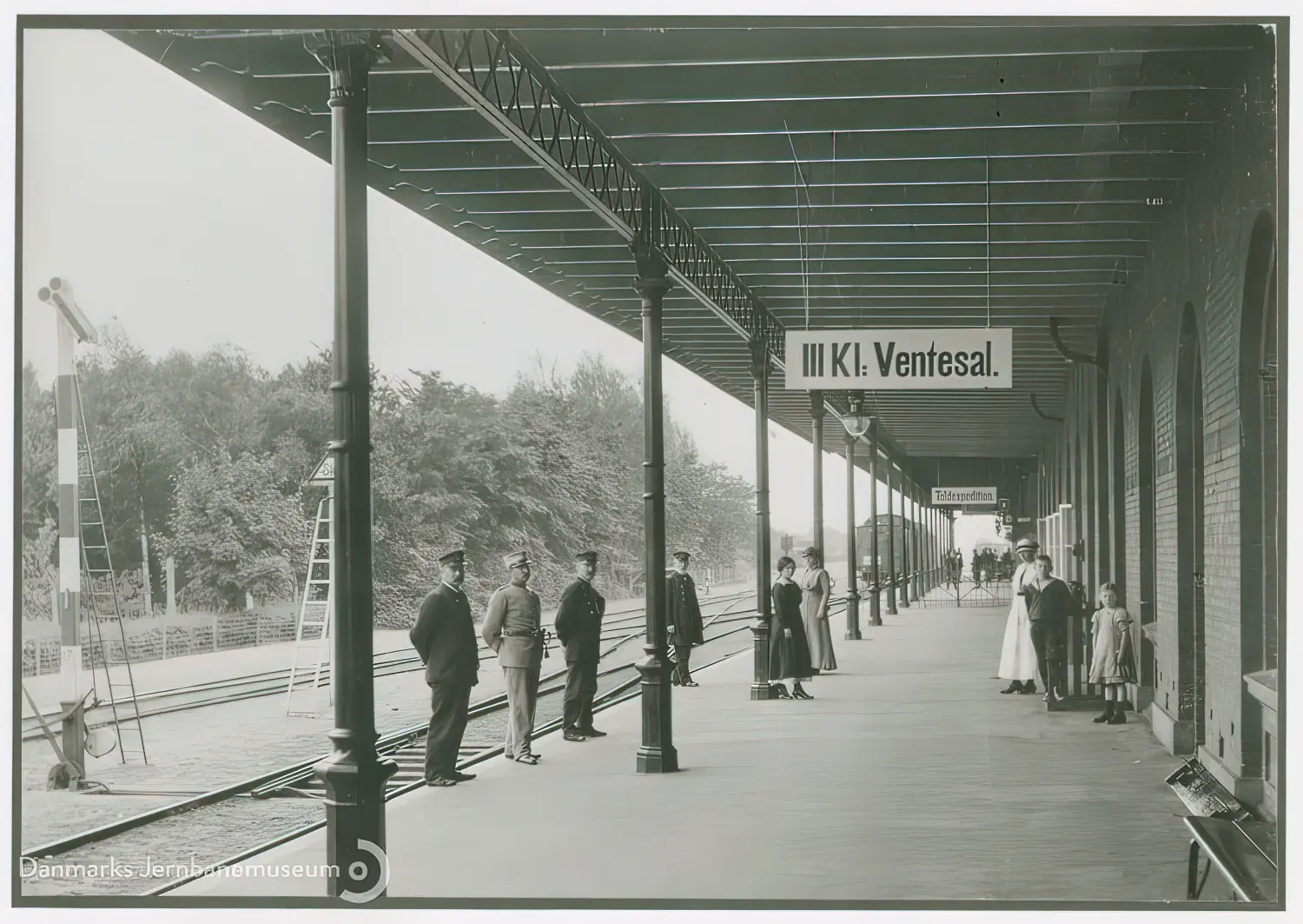 Billede af Vedsted-Hvidding Station.