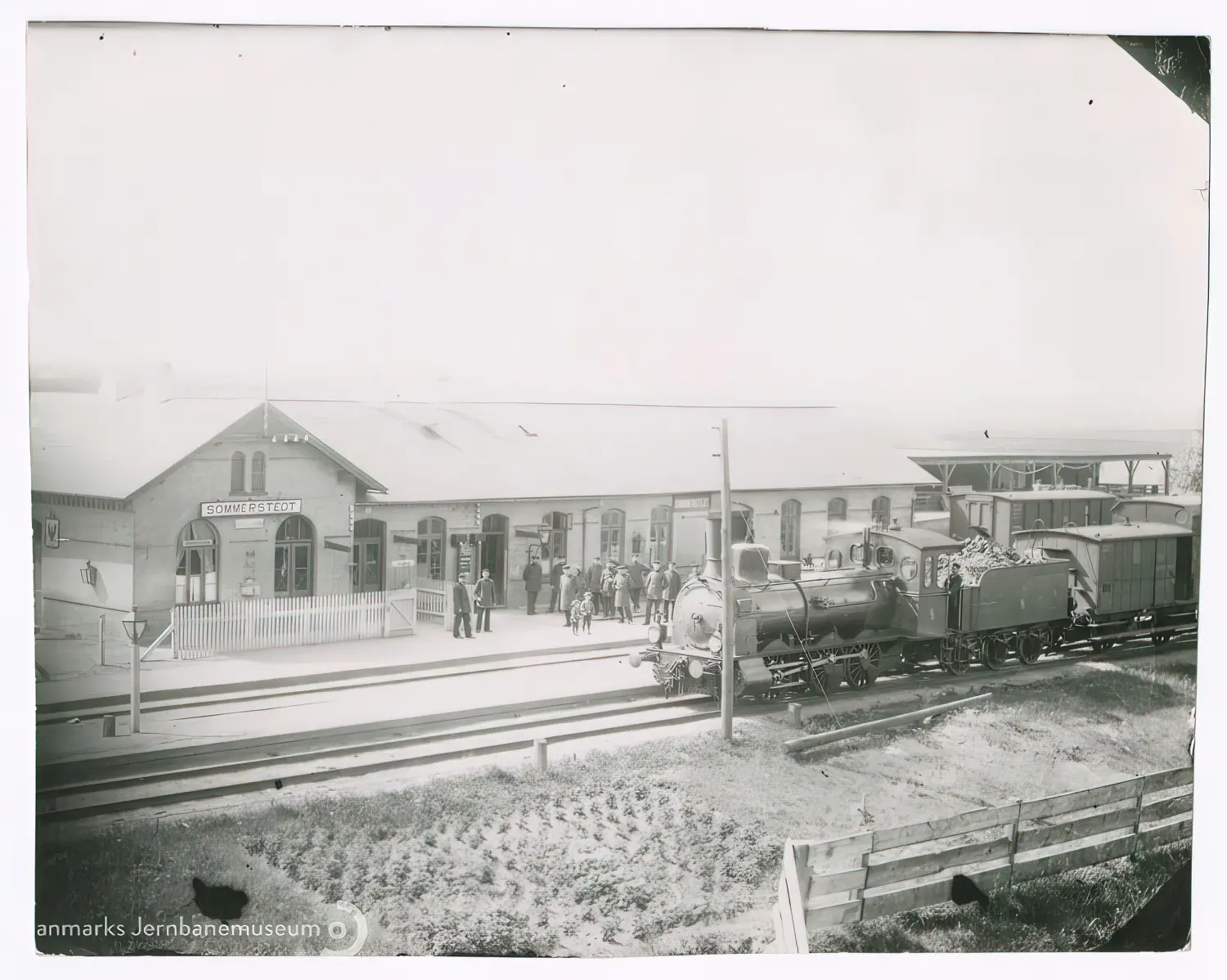 Billede af Sommersted Station.