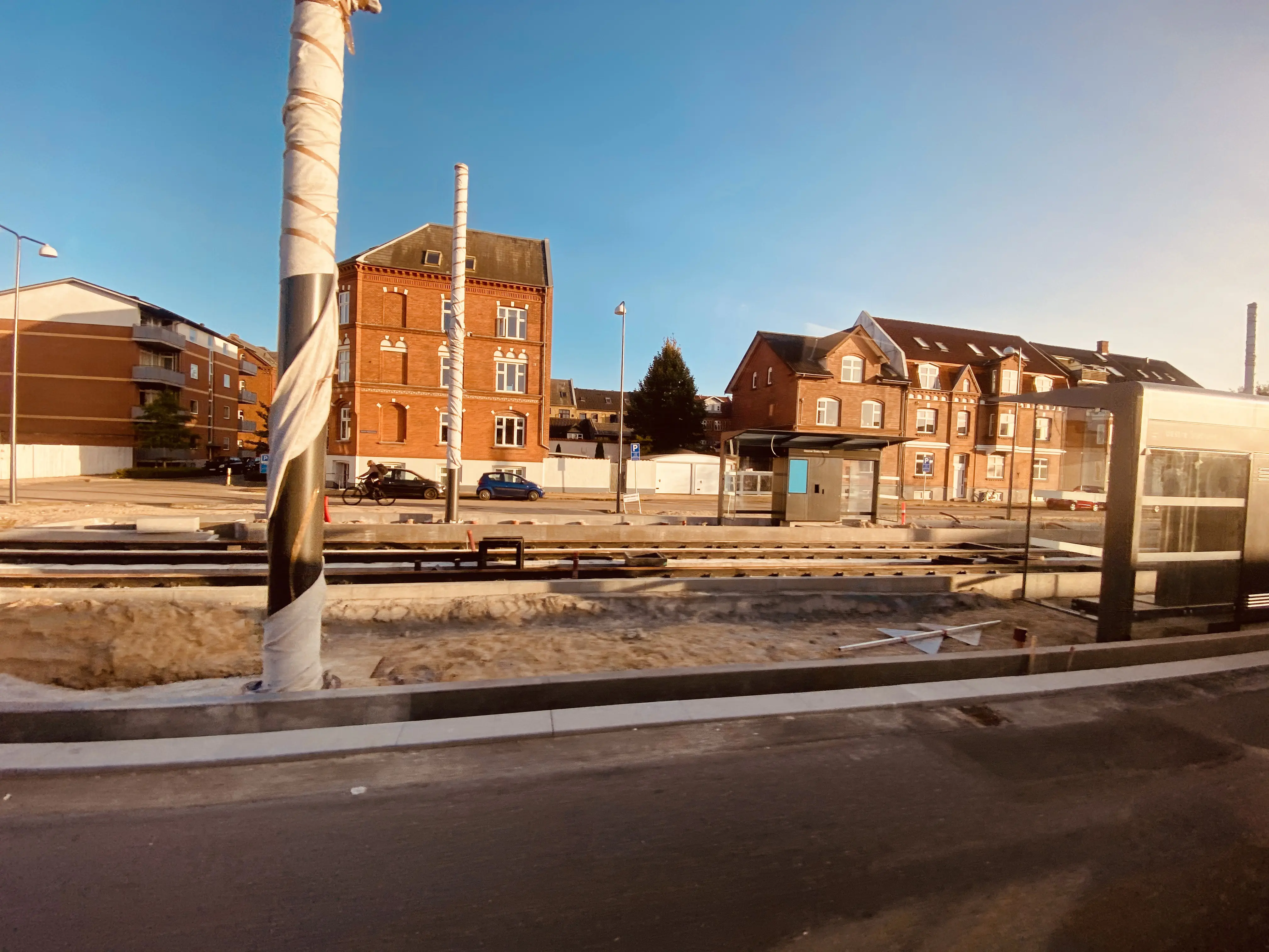 Billede af Vestre Stationsvej Letbanestation.