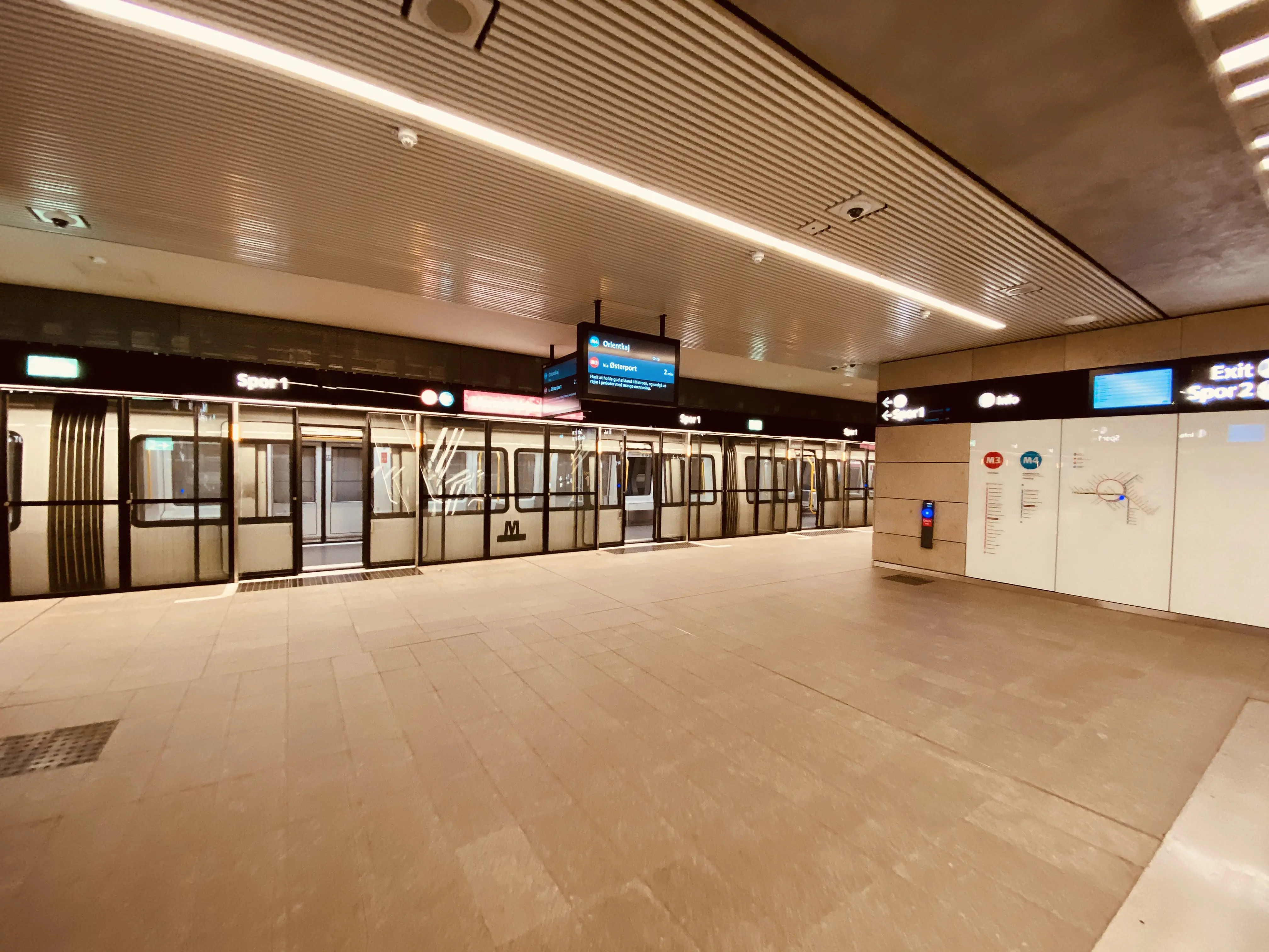 Billede af Marmorkirken Metrostation.