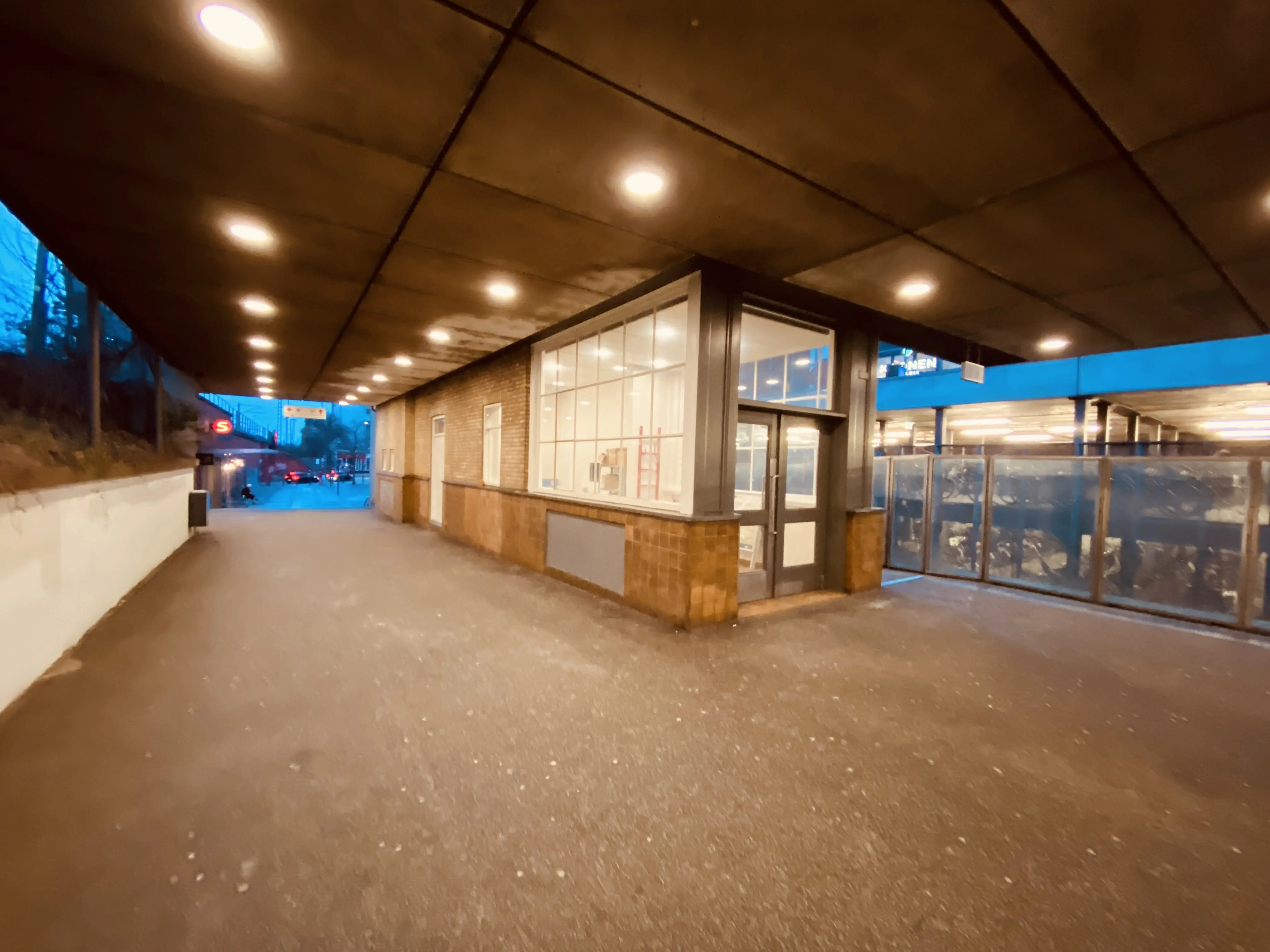Billede af Vanløse Metrostation.