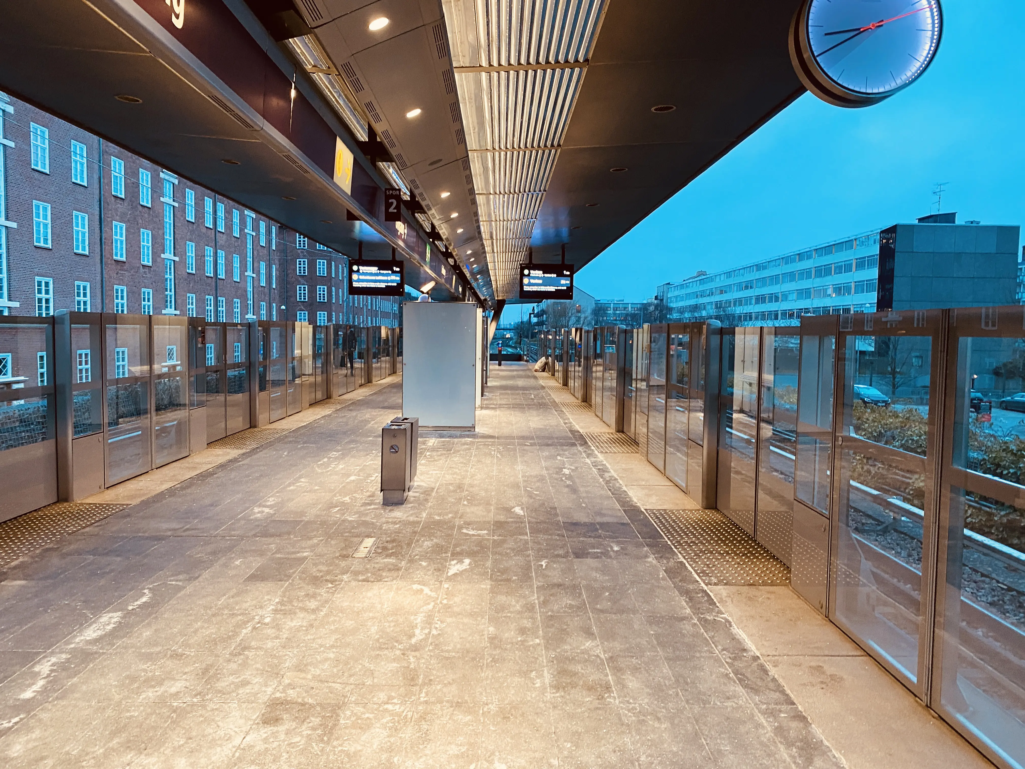 Billede af Lindevang Metrostation.