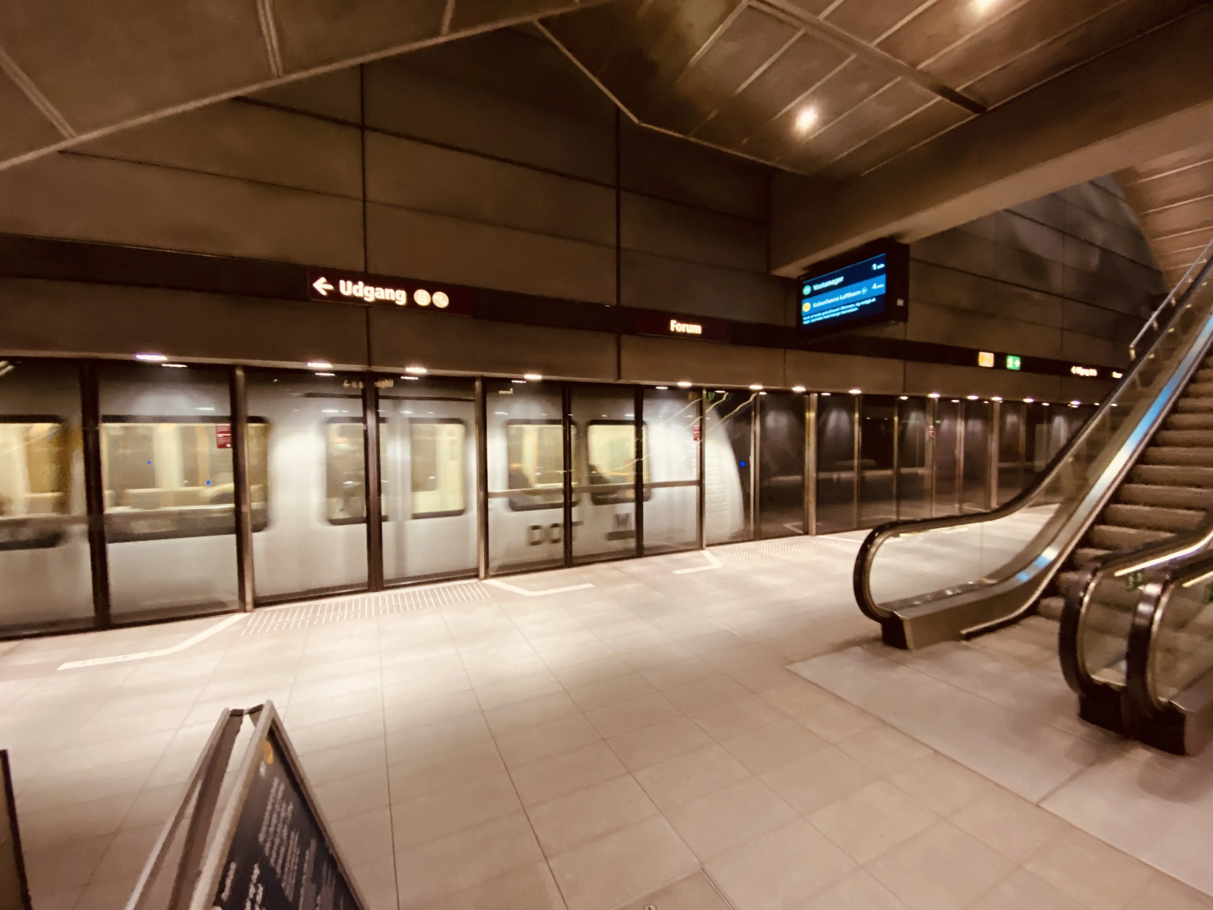 Billede af Forum Metrostation.