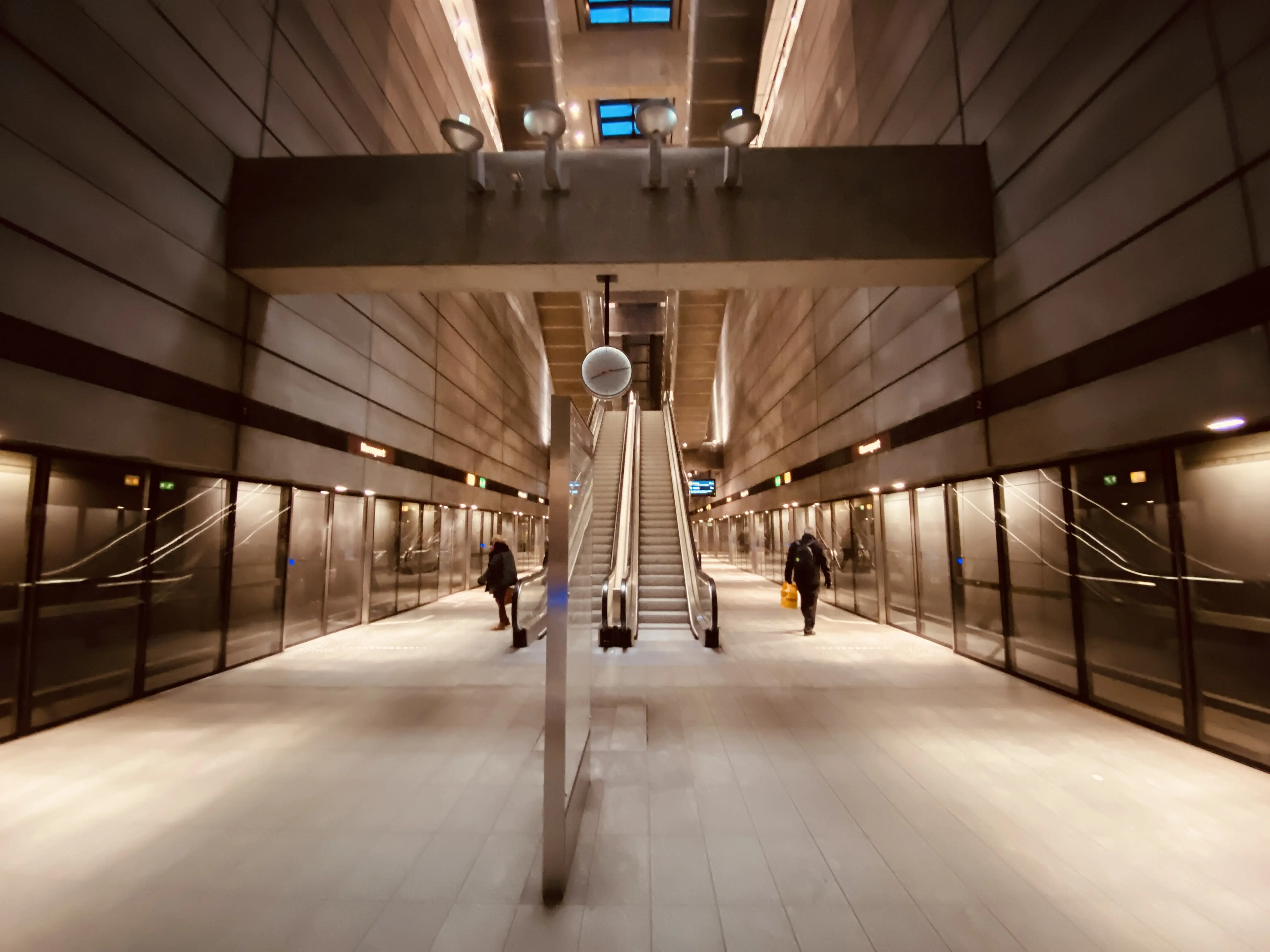 Billede af Nørreport Metrostation.