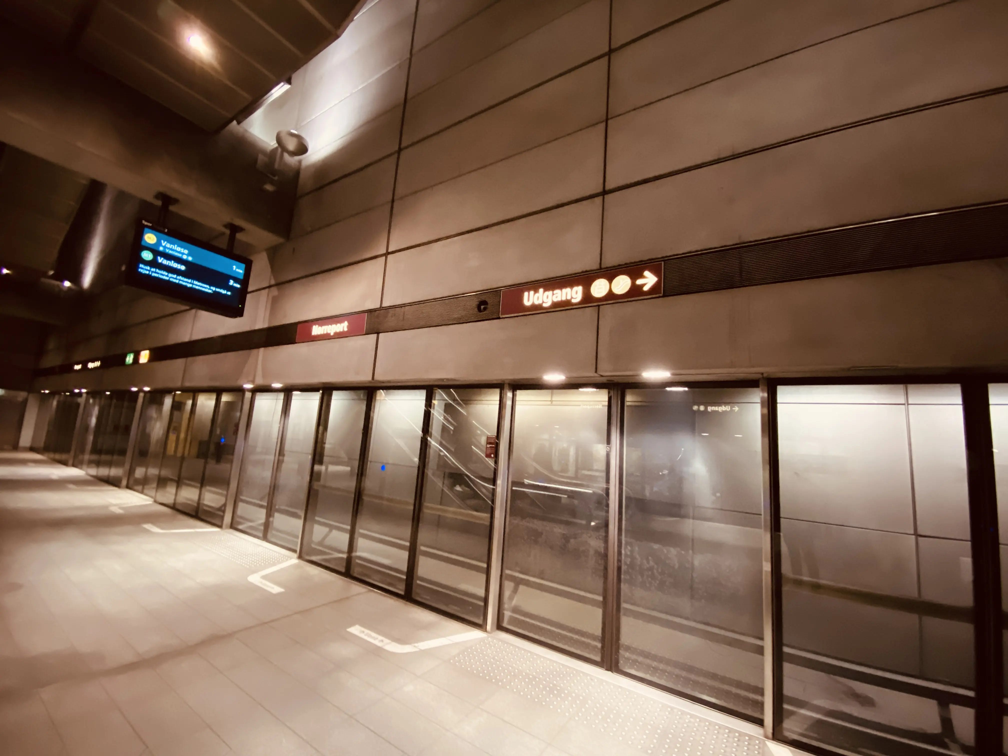 Billede af Nørreport Metrostation.