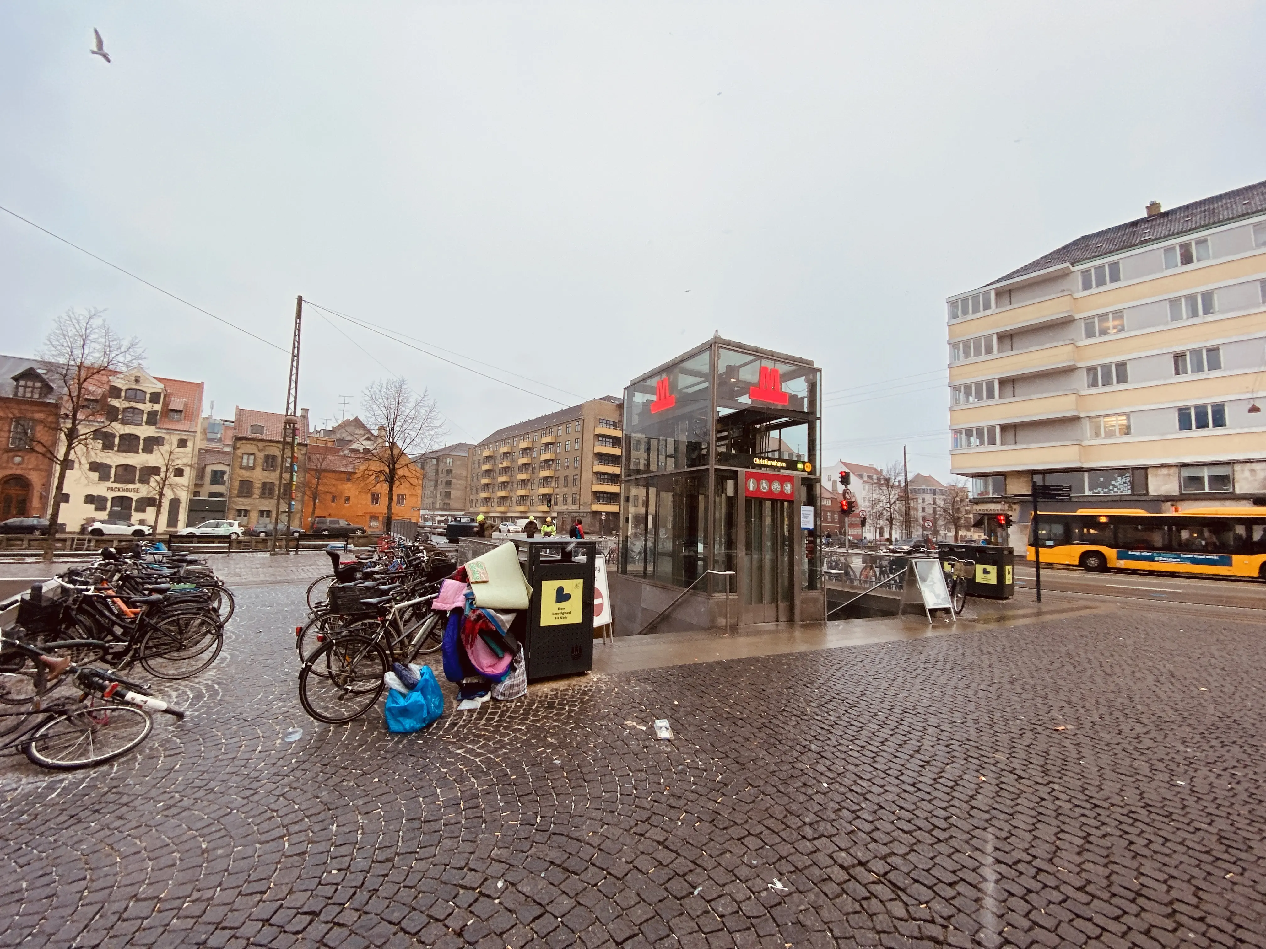Billede af Christianshavn Metrostation.