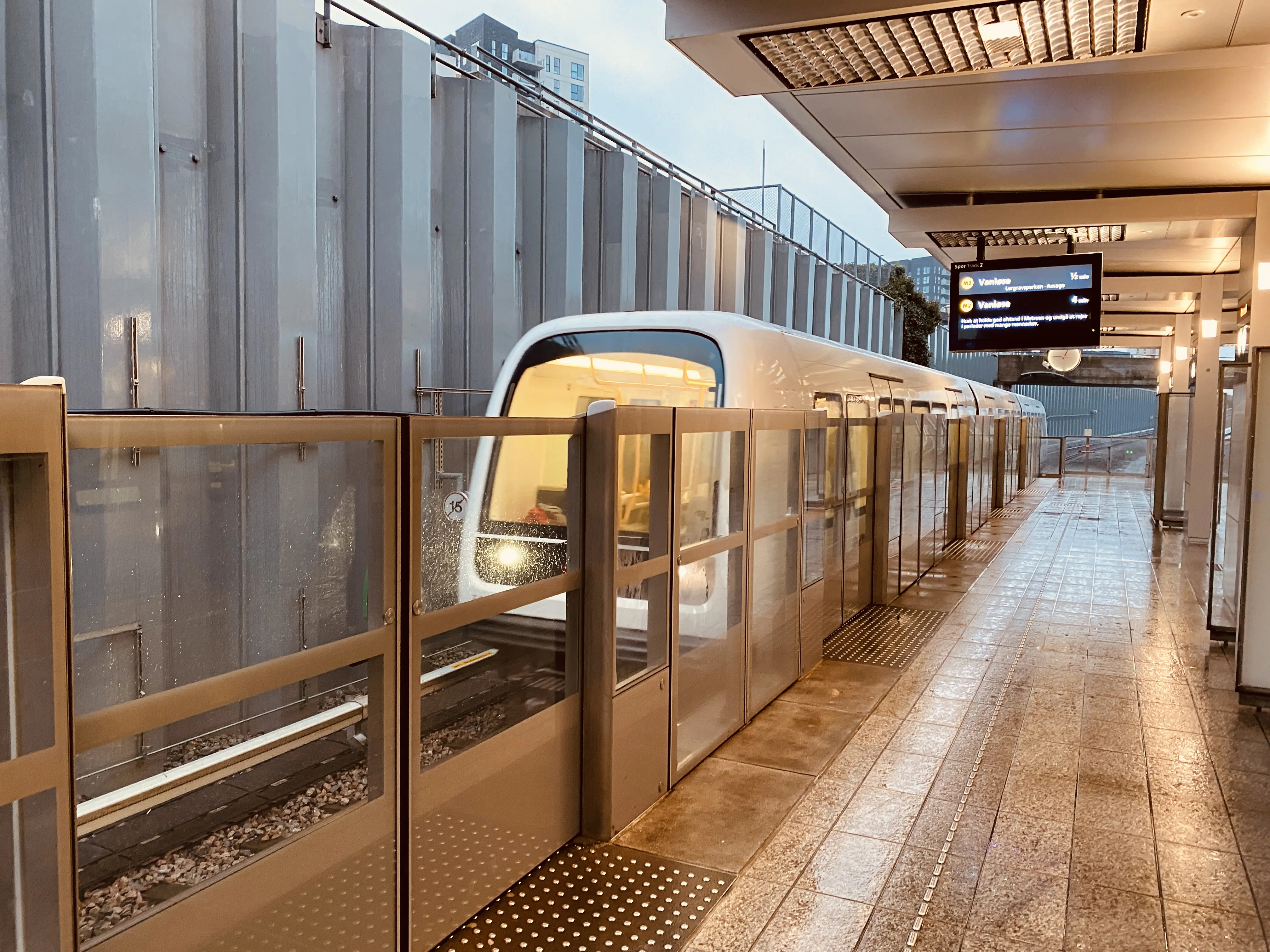 Billede af Øresund Metrostation.