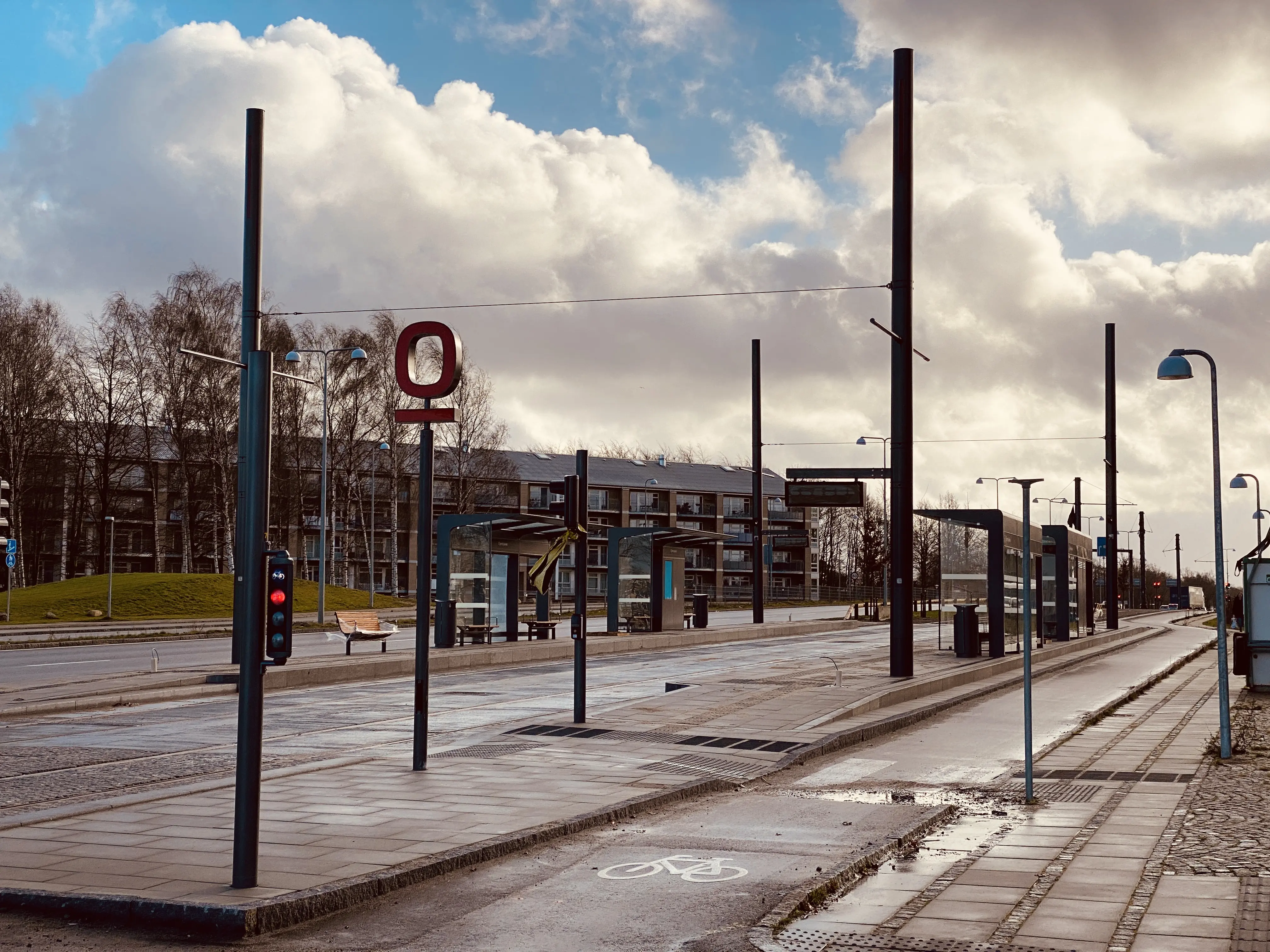 Billede af Ejerslykke Letbanestation.