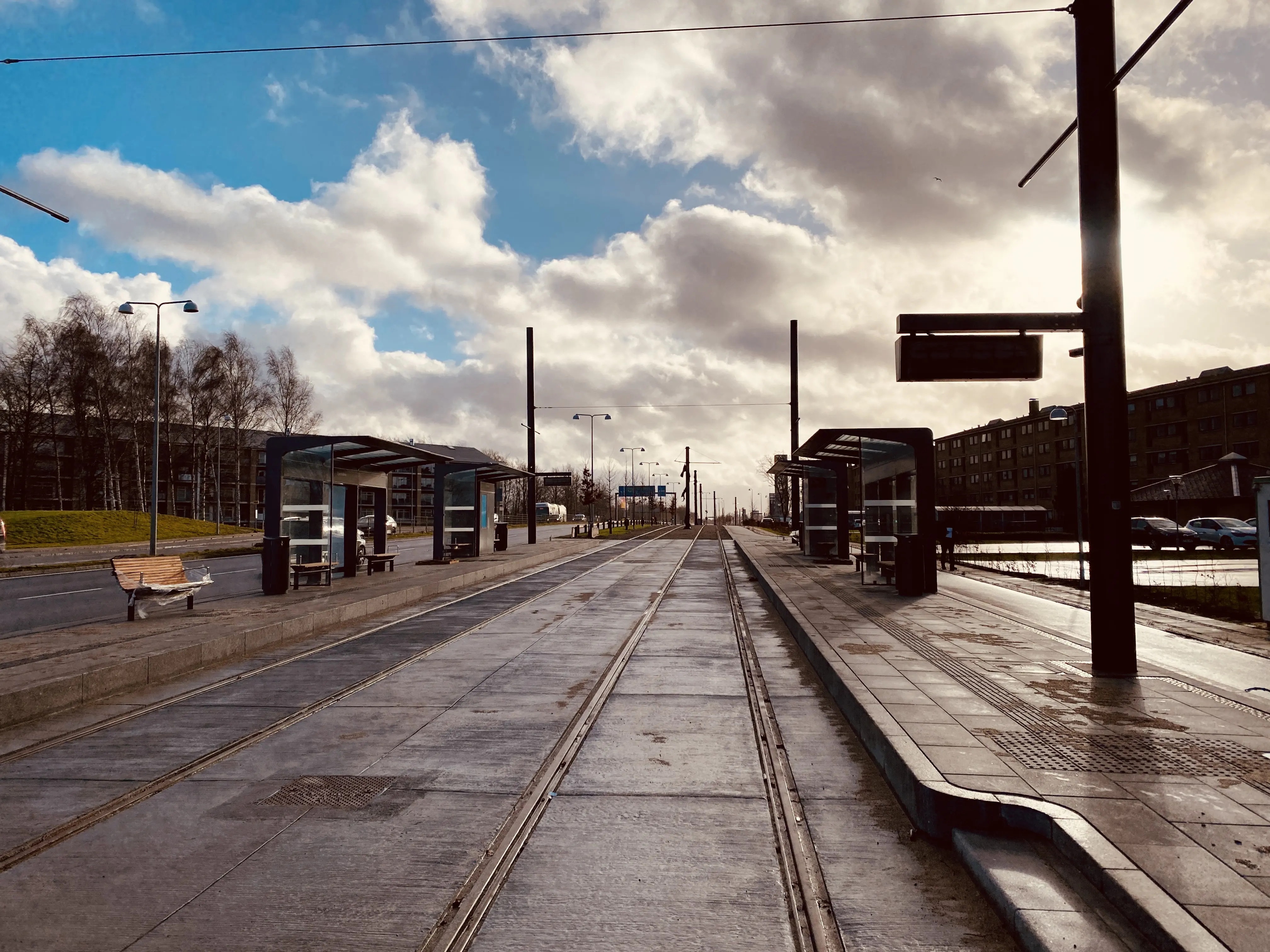 Billede af Ejerslykke Letbanestation.