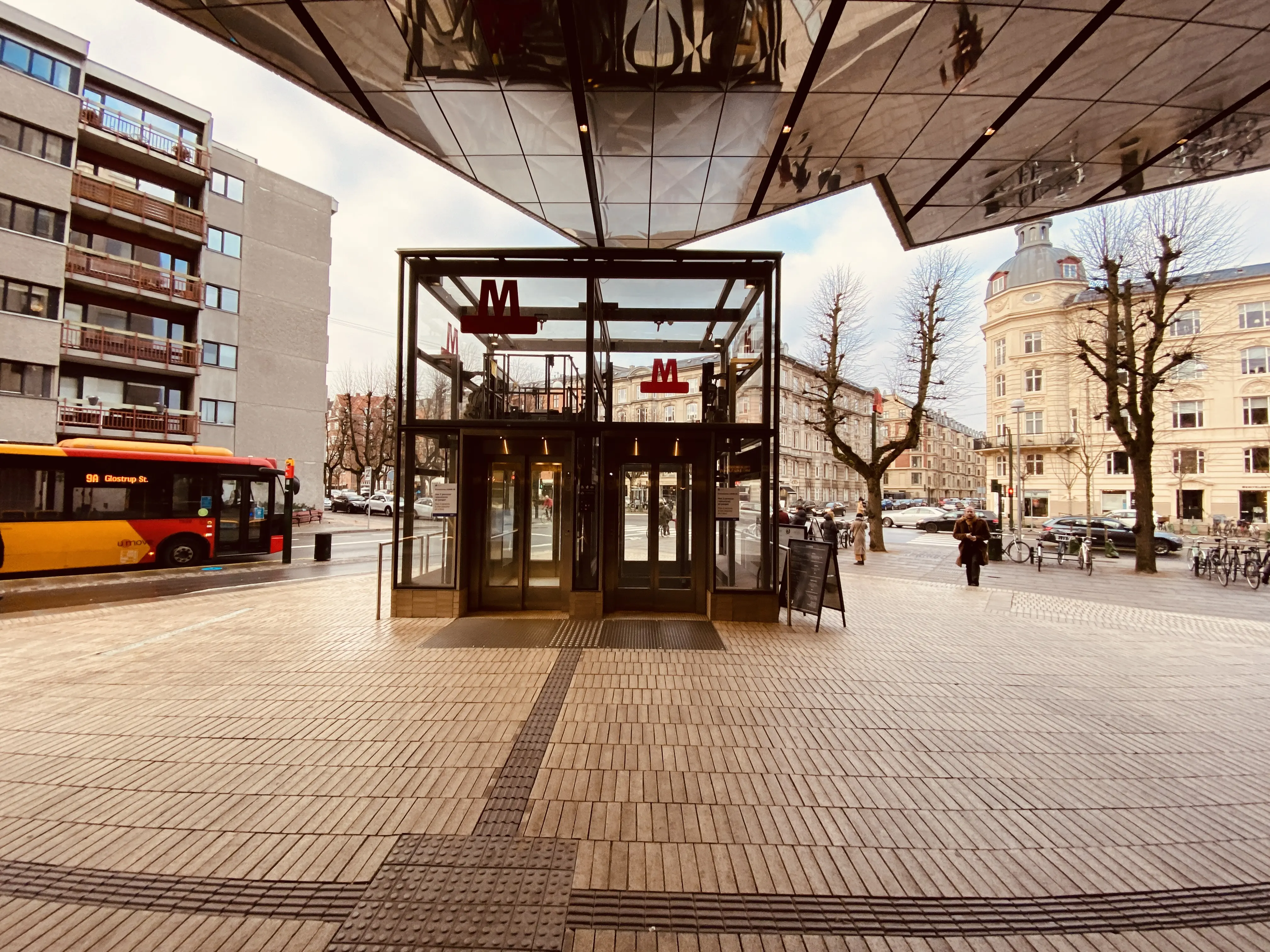 Billede af Frederiksberg Allé Metrostation.