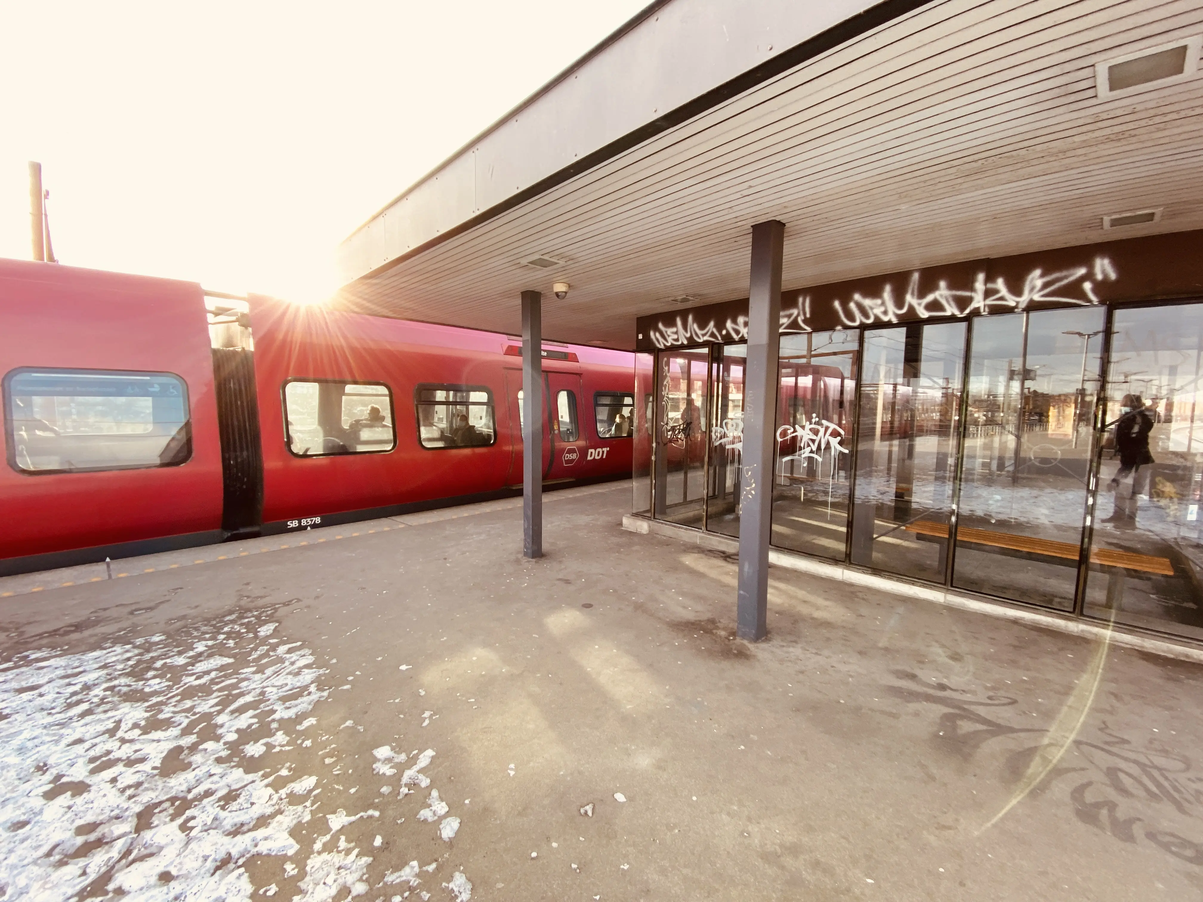 Billede af Sydhavn S-togstrinbræt.