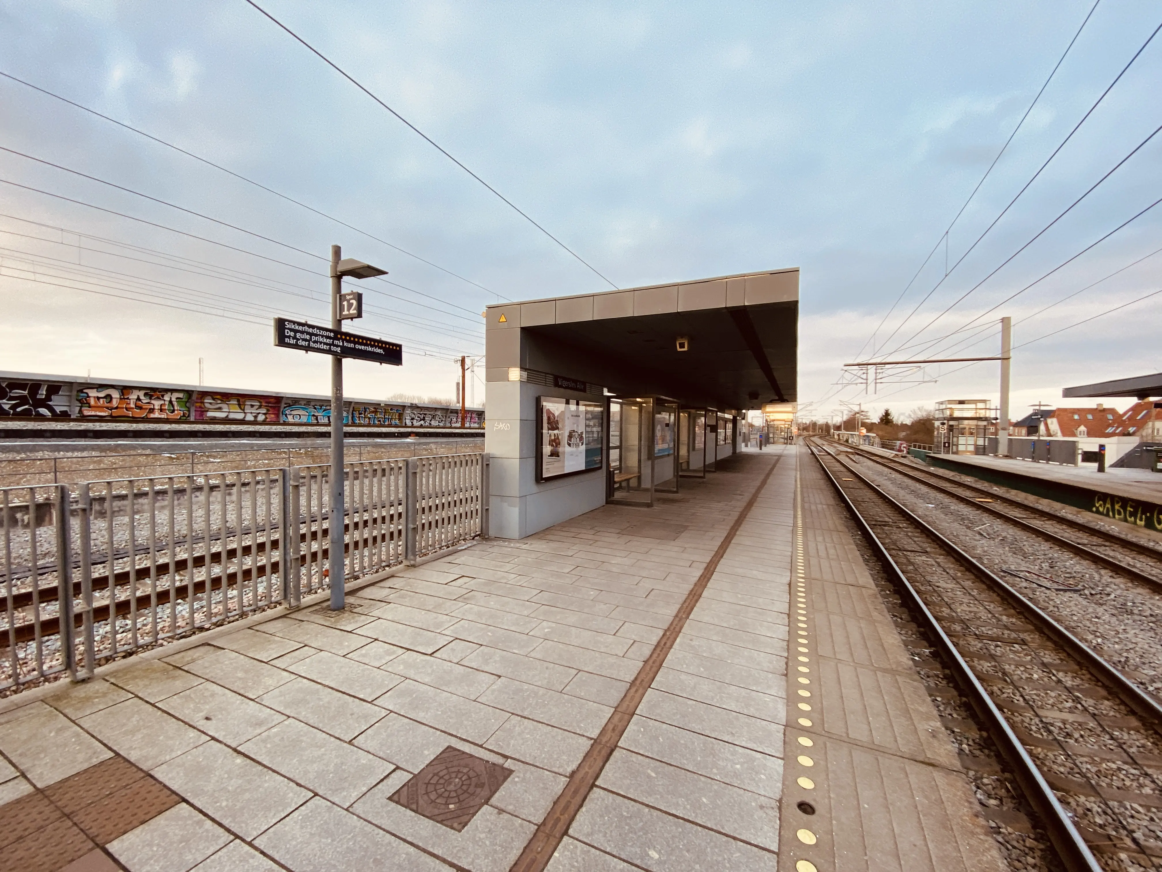 Billede af Vigerslev Allé S-togstrinbræt.