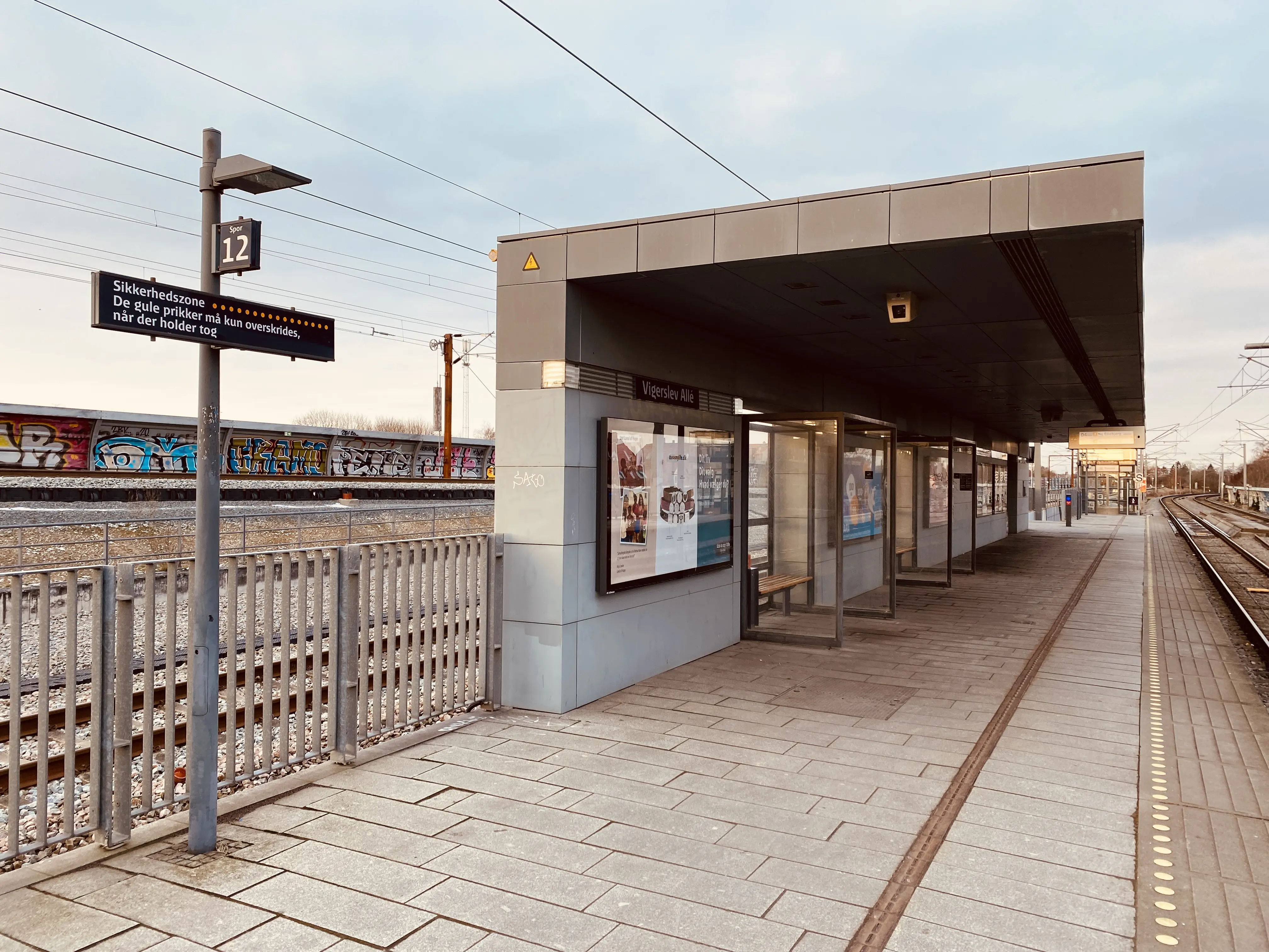 Billede af Vigerslev Allé S-togstrinbræt.