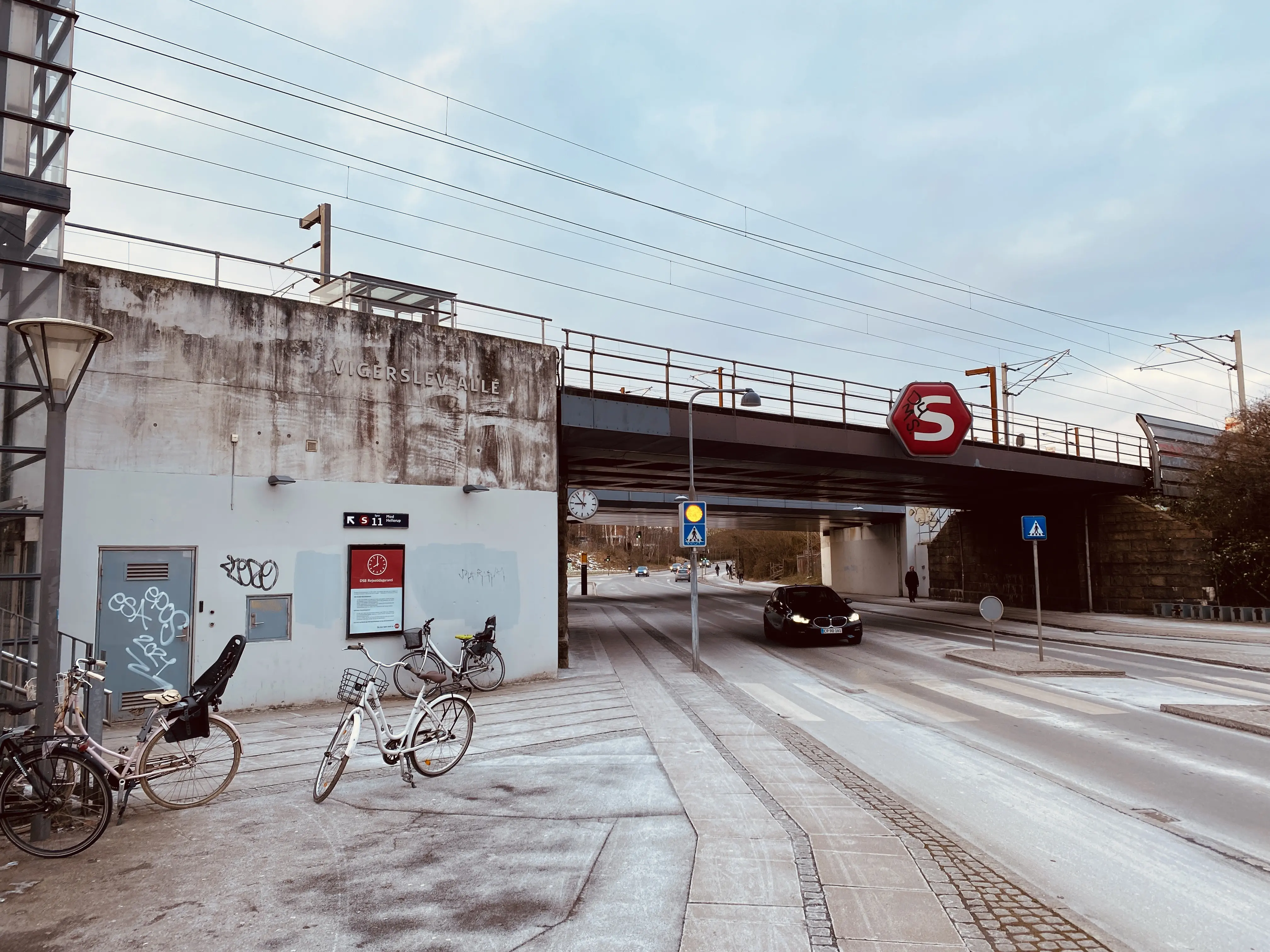 Billede af Vigerslev Allé S-togstrinbræt.