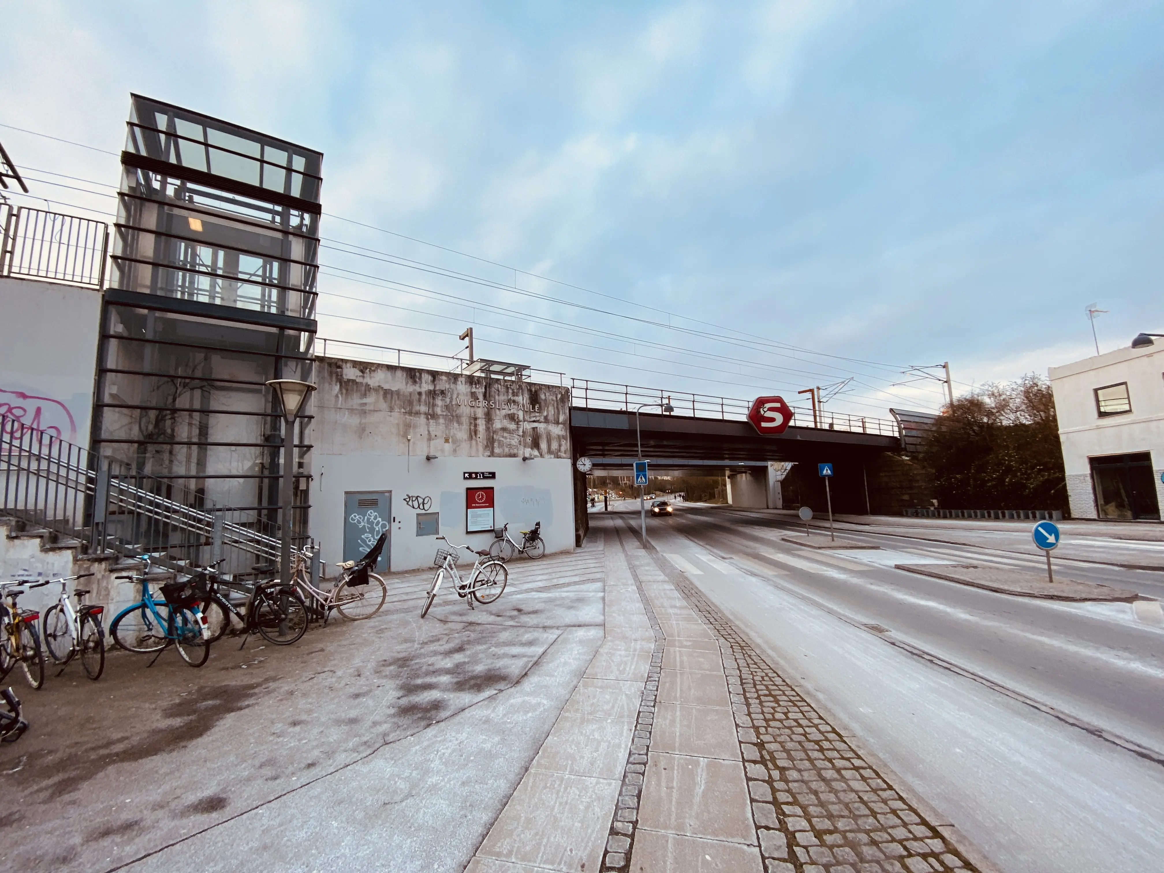 Billede af Vigerslev Allé S-togstrinbræt.