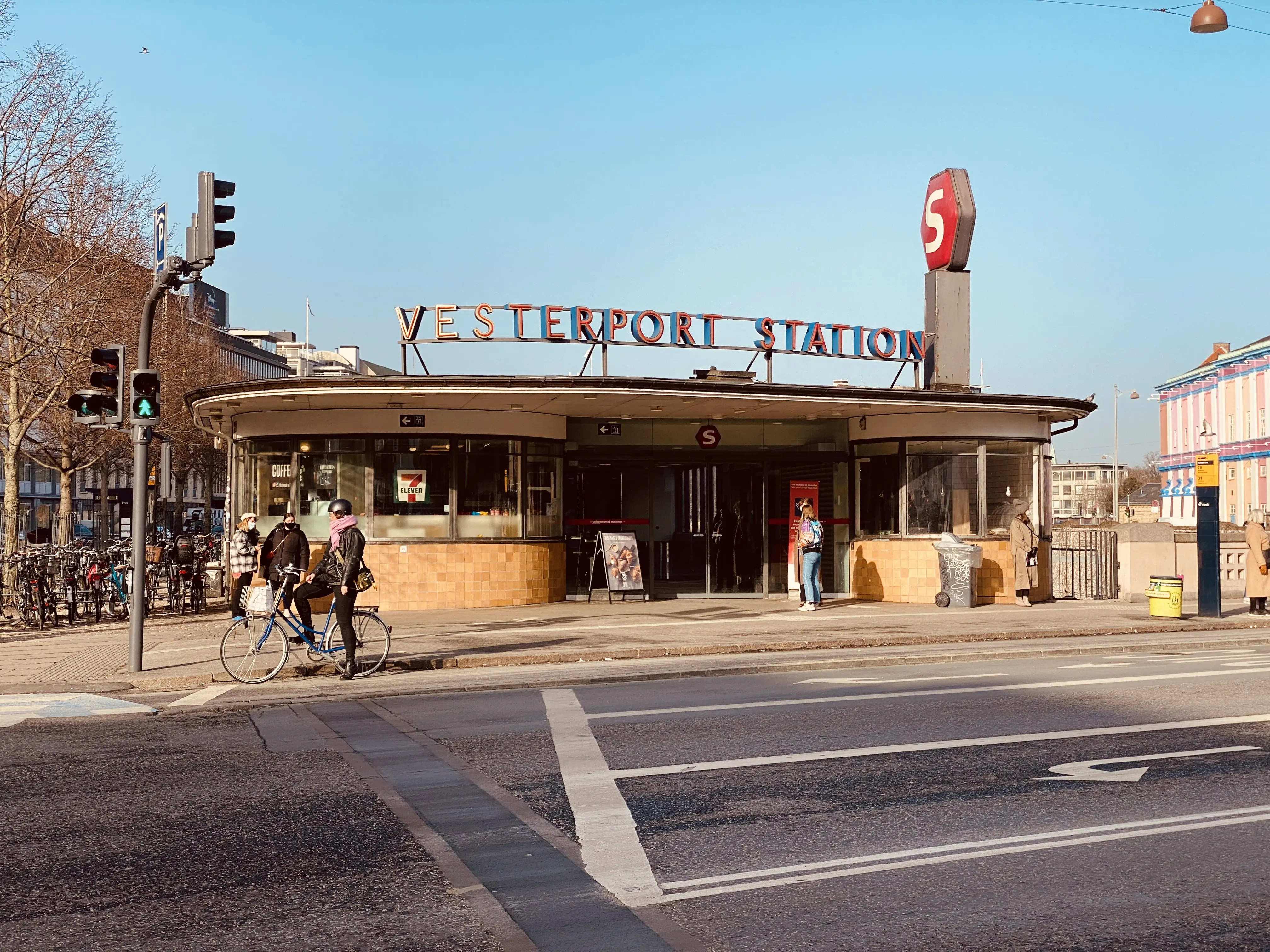 Billede af Vesterport Station.