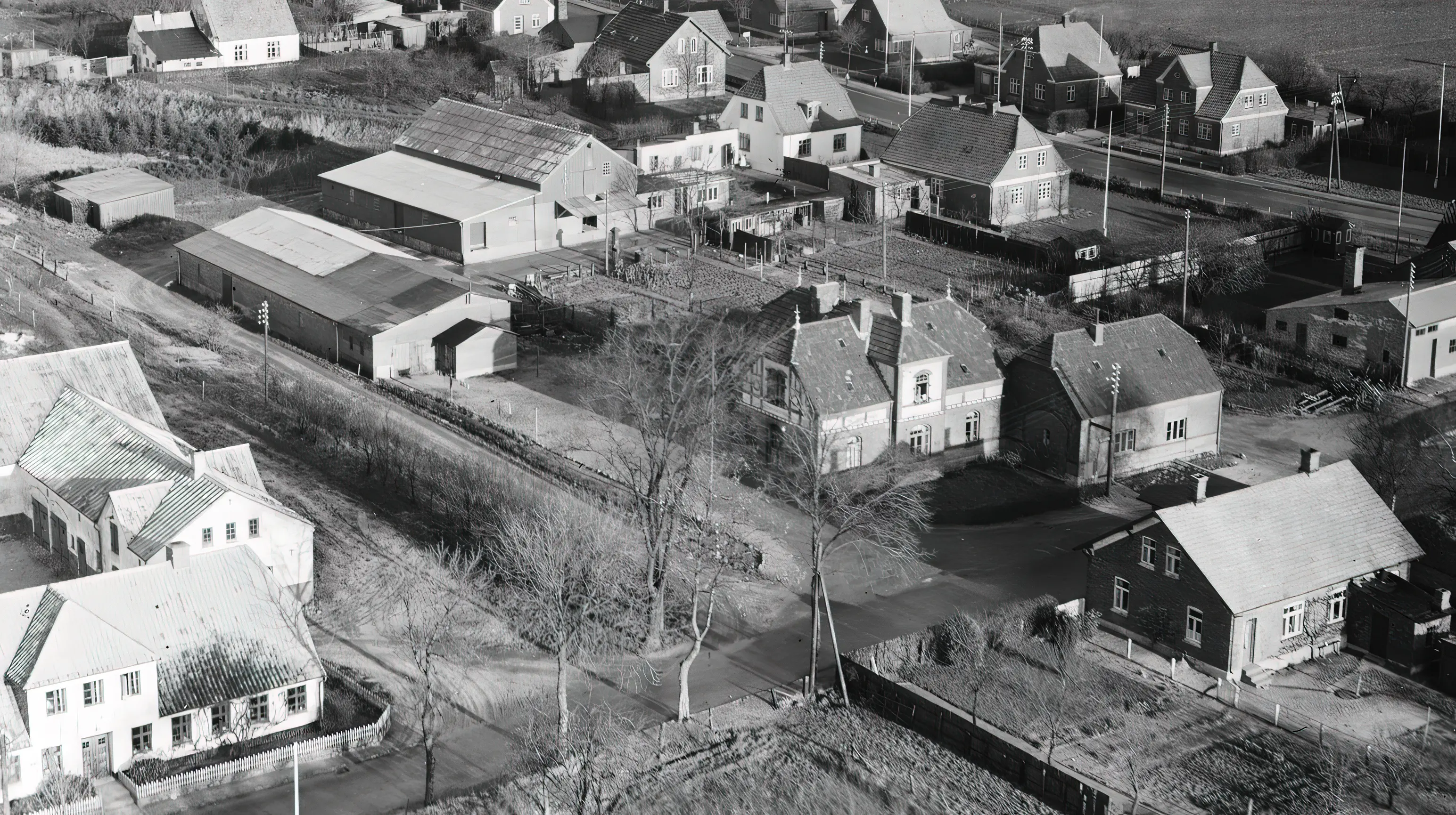 Billede af Brændstrup Station.