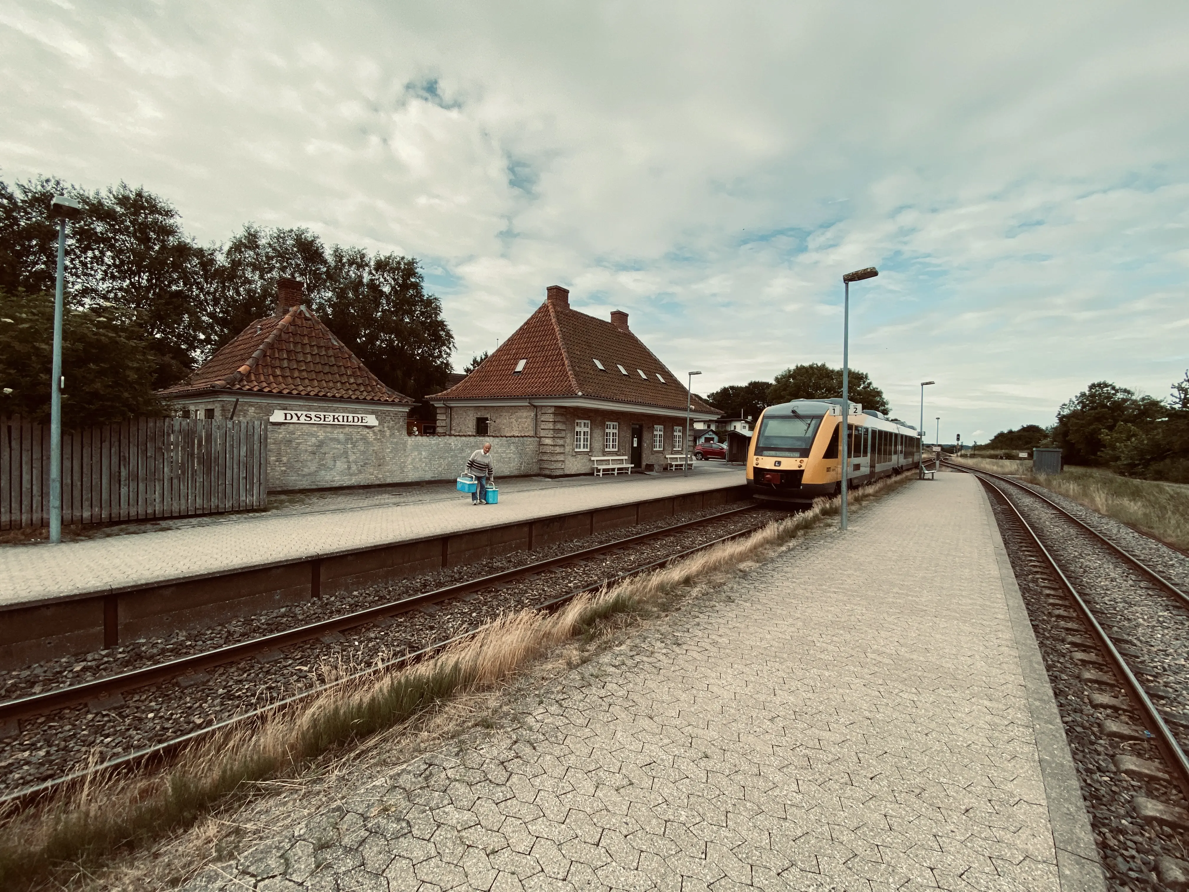 Billede af Dyssekilde Station.