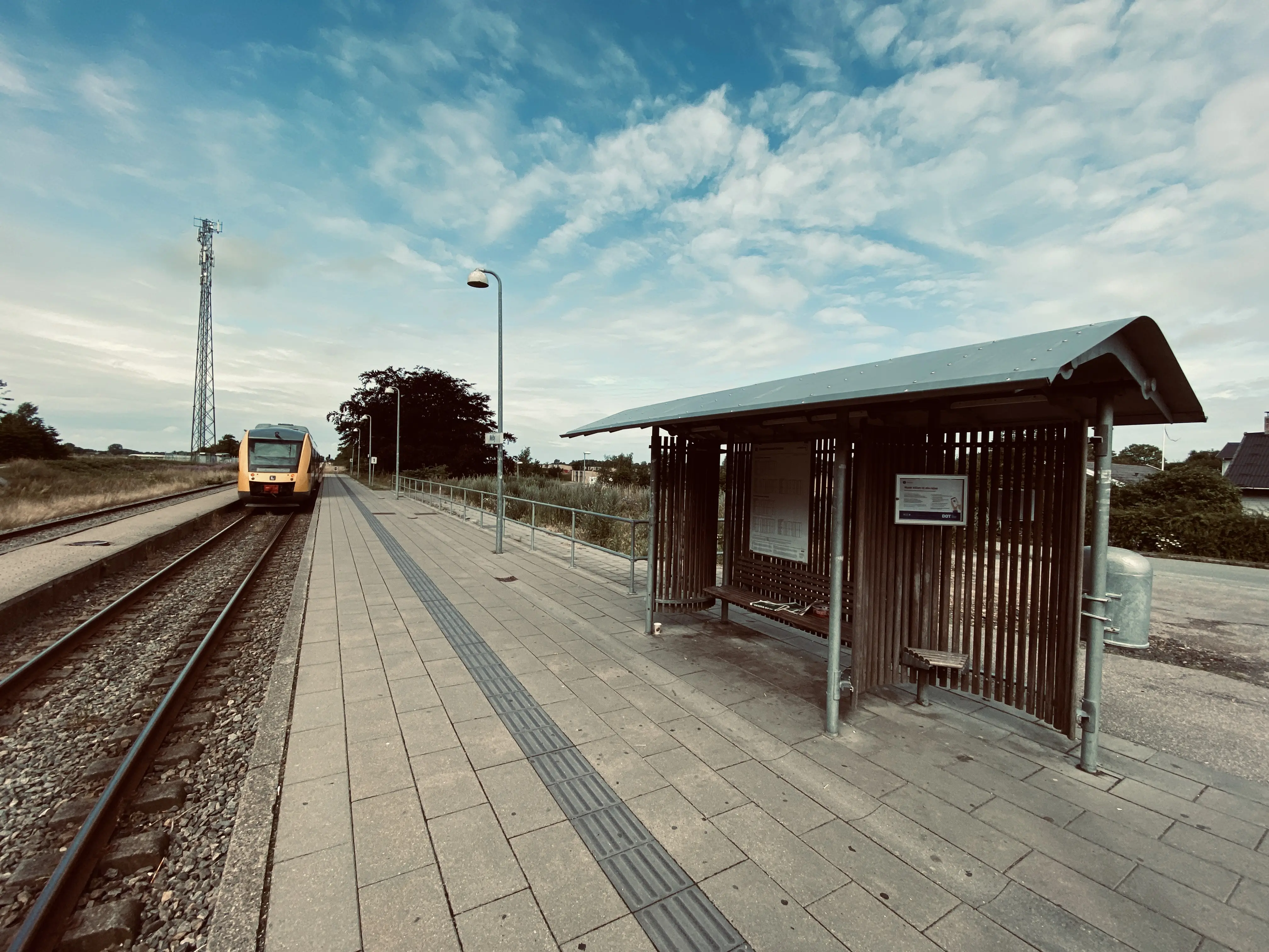 Billede af Melby Station.