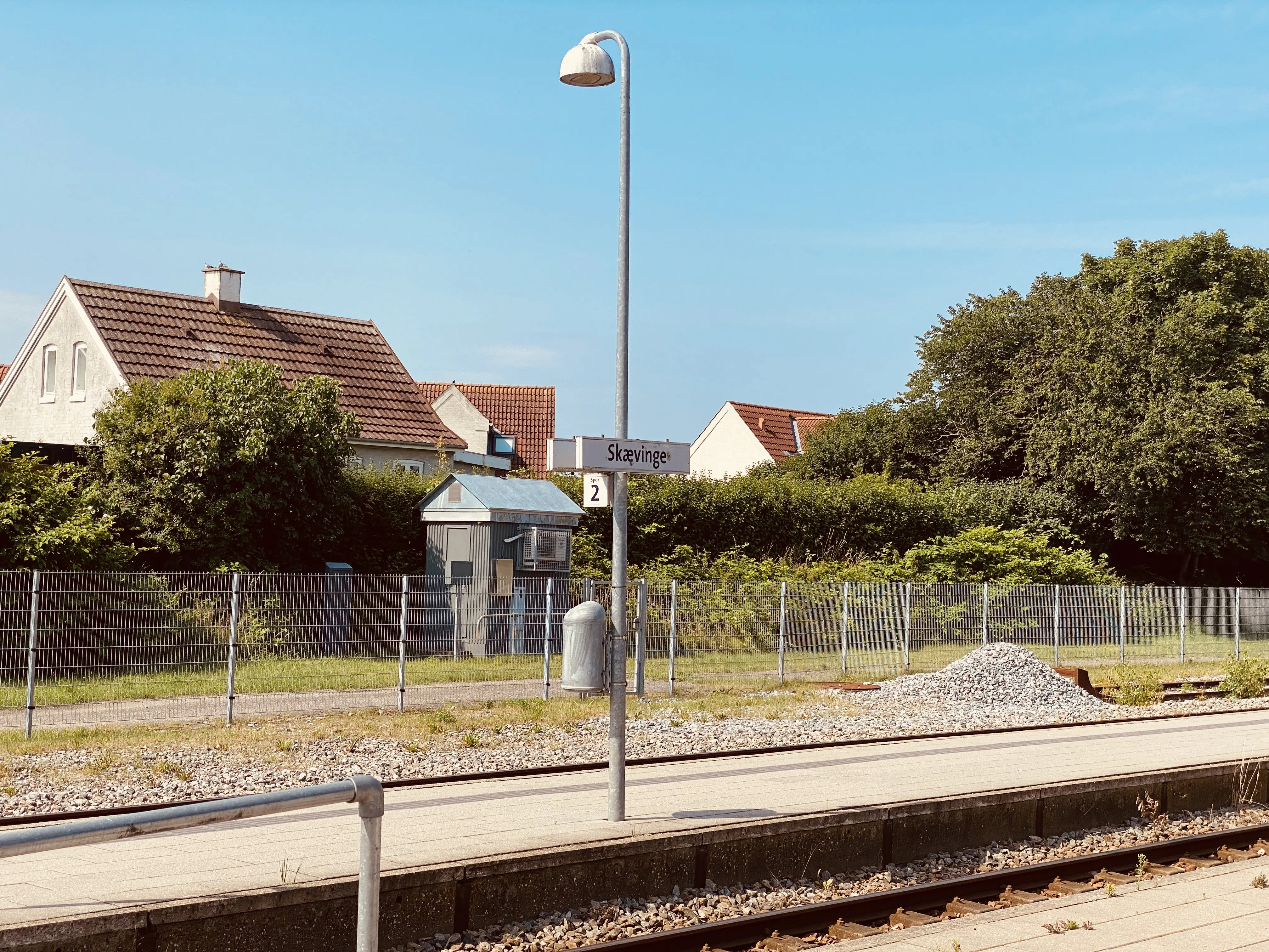Billede af Skævinge Station.