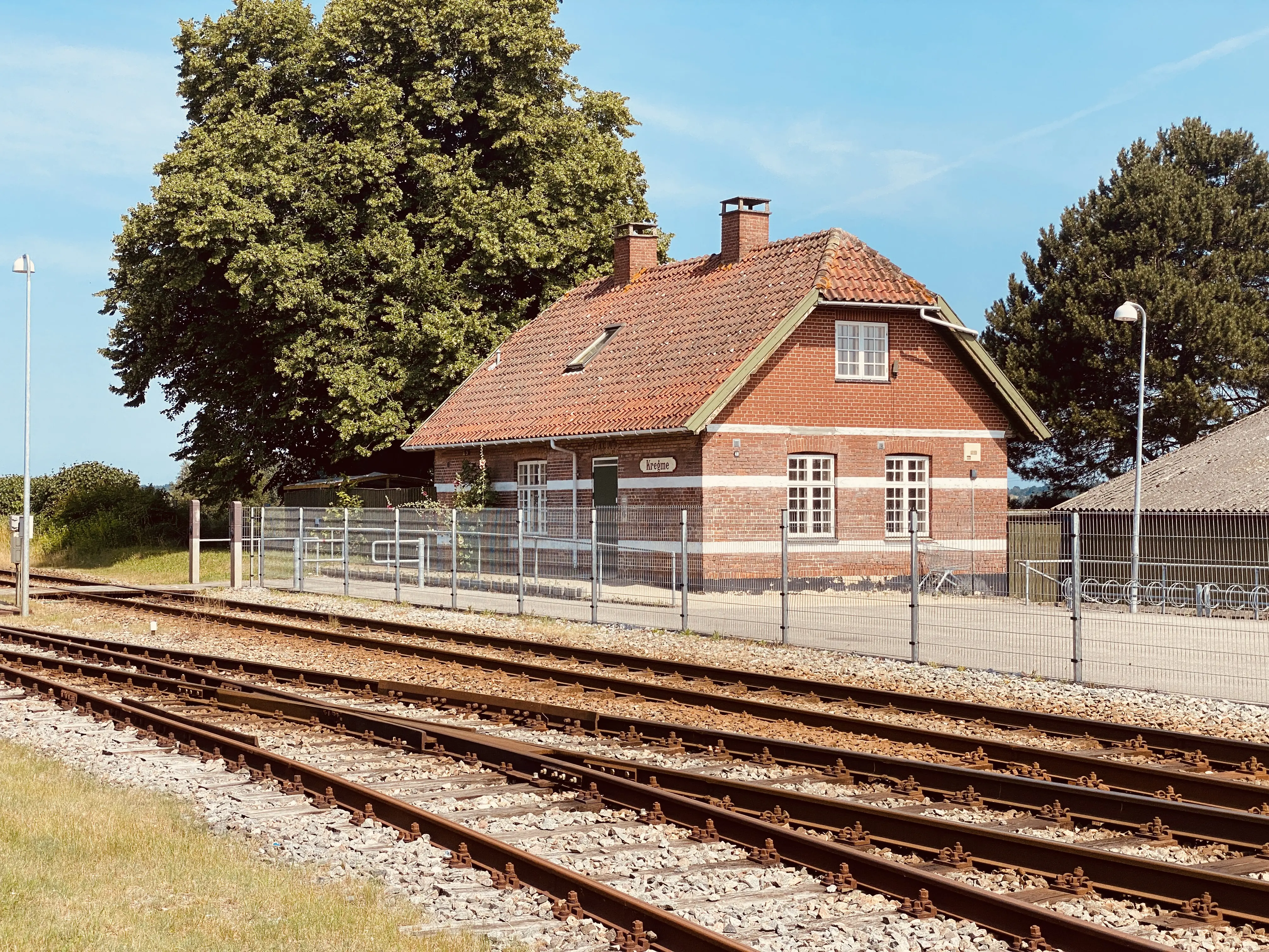 Billede af Kregme Station.