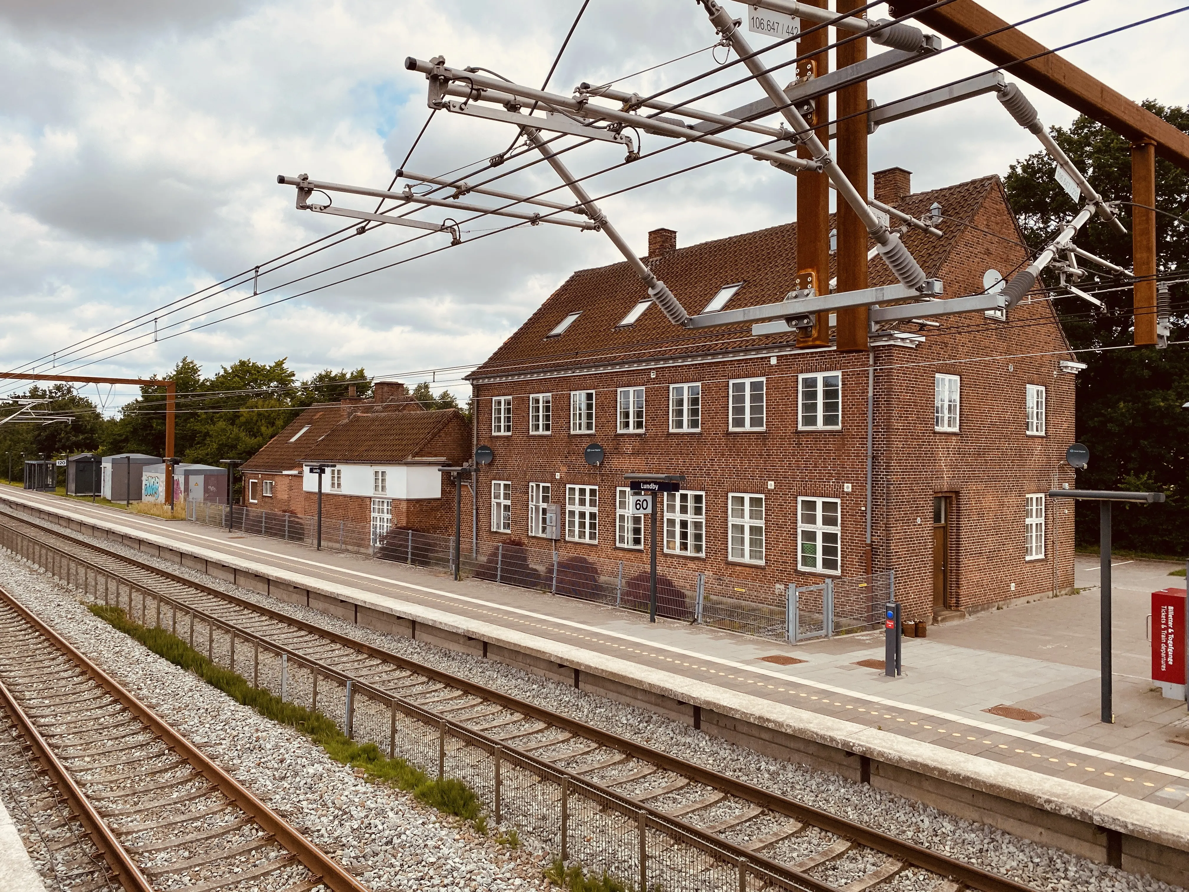 Billede af Lundby Station.