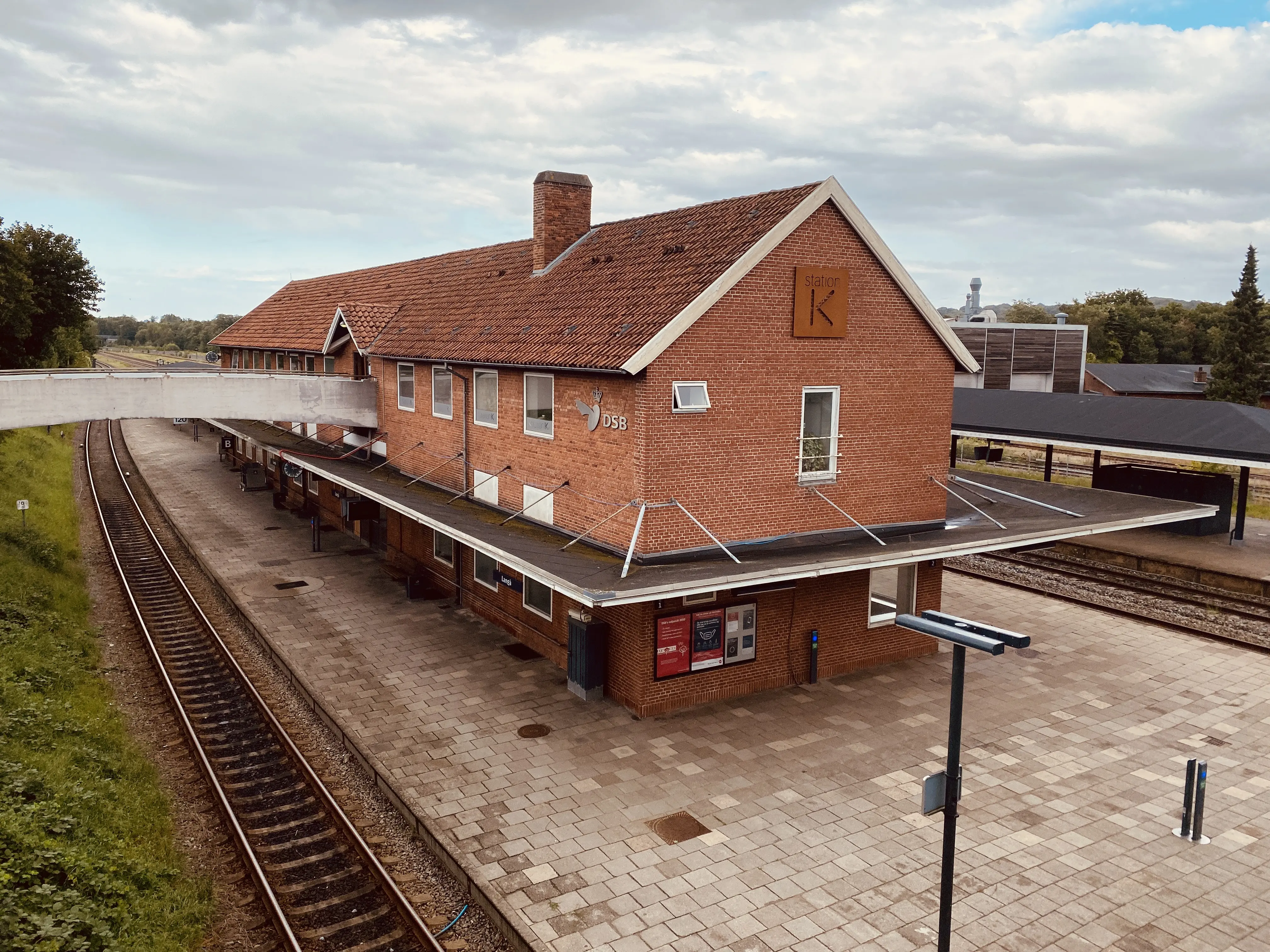 Billede af Langå Station.