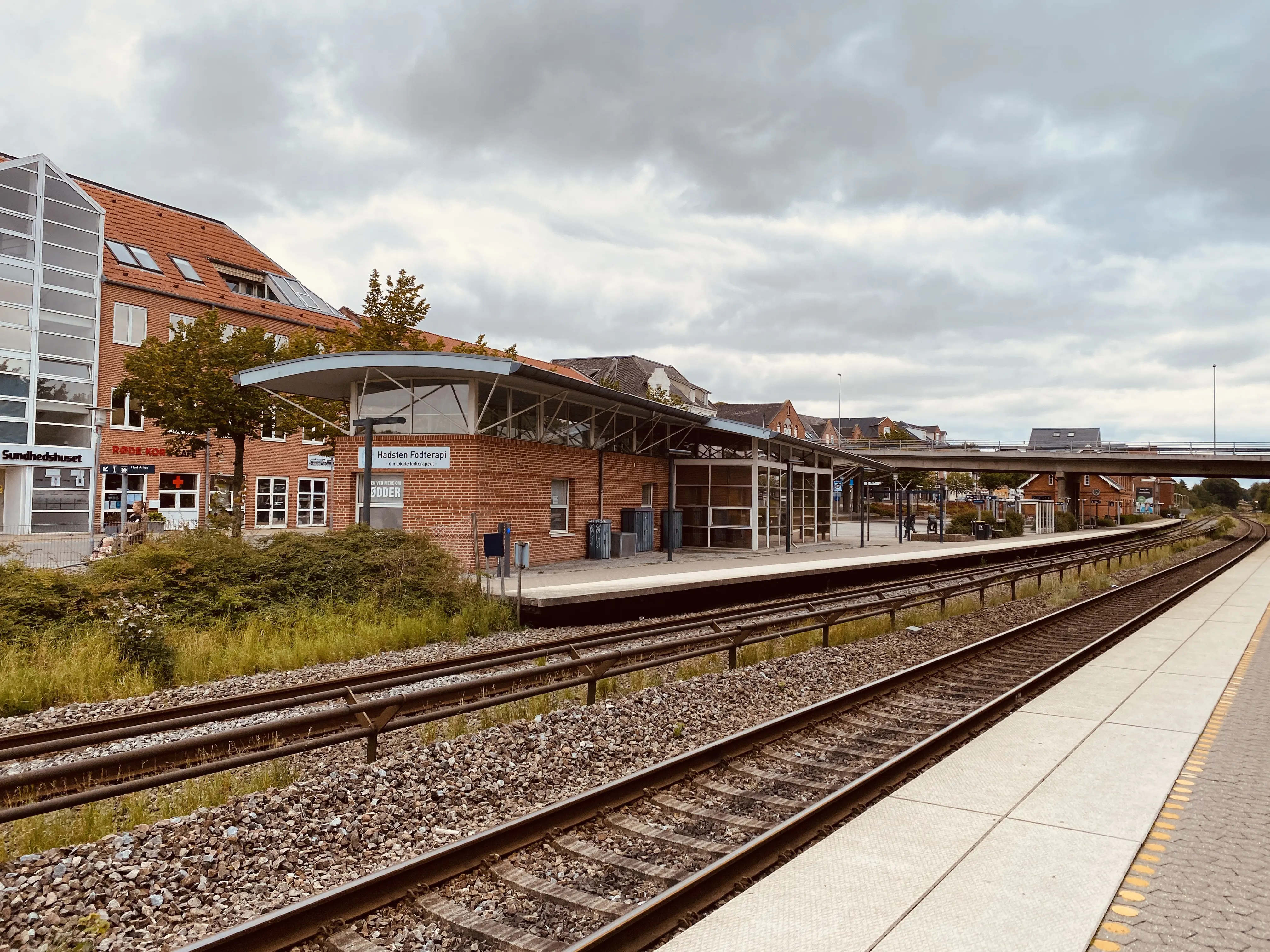 Billede af Hadsten Station.