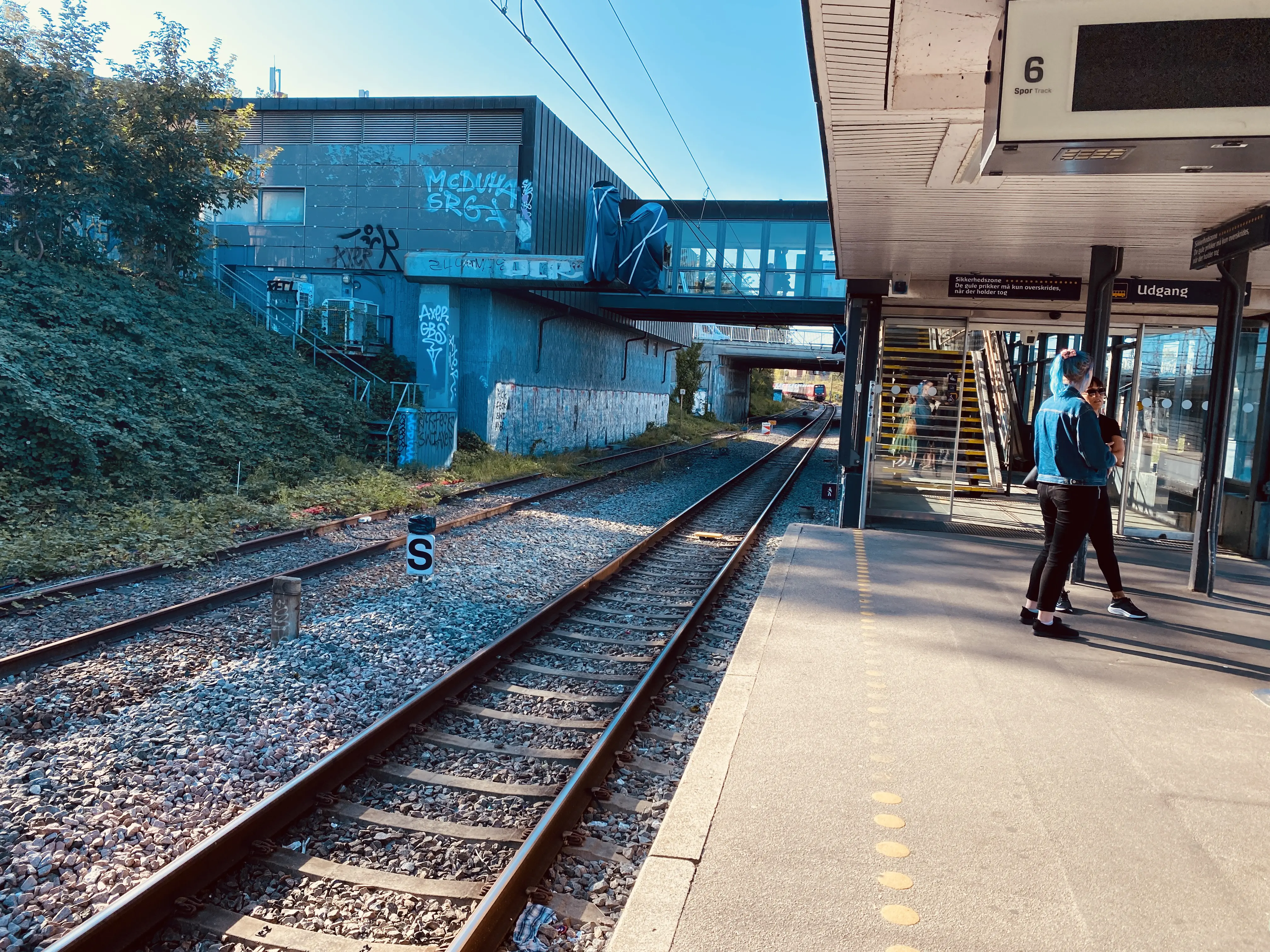 Billede af Svanemøllen S-togsstation.