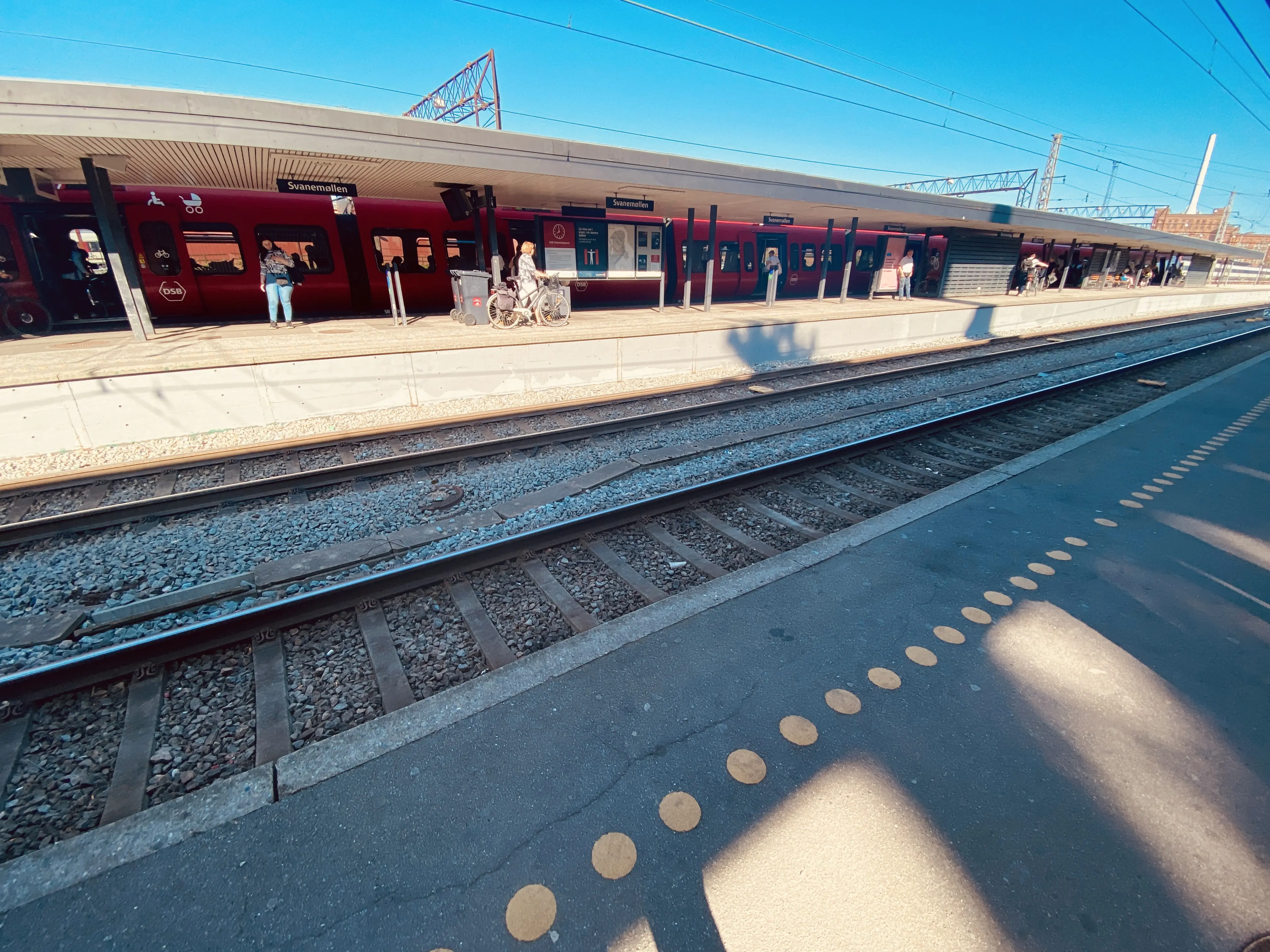 Billede af Svanemøllen S-togsstation.