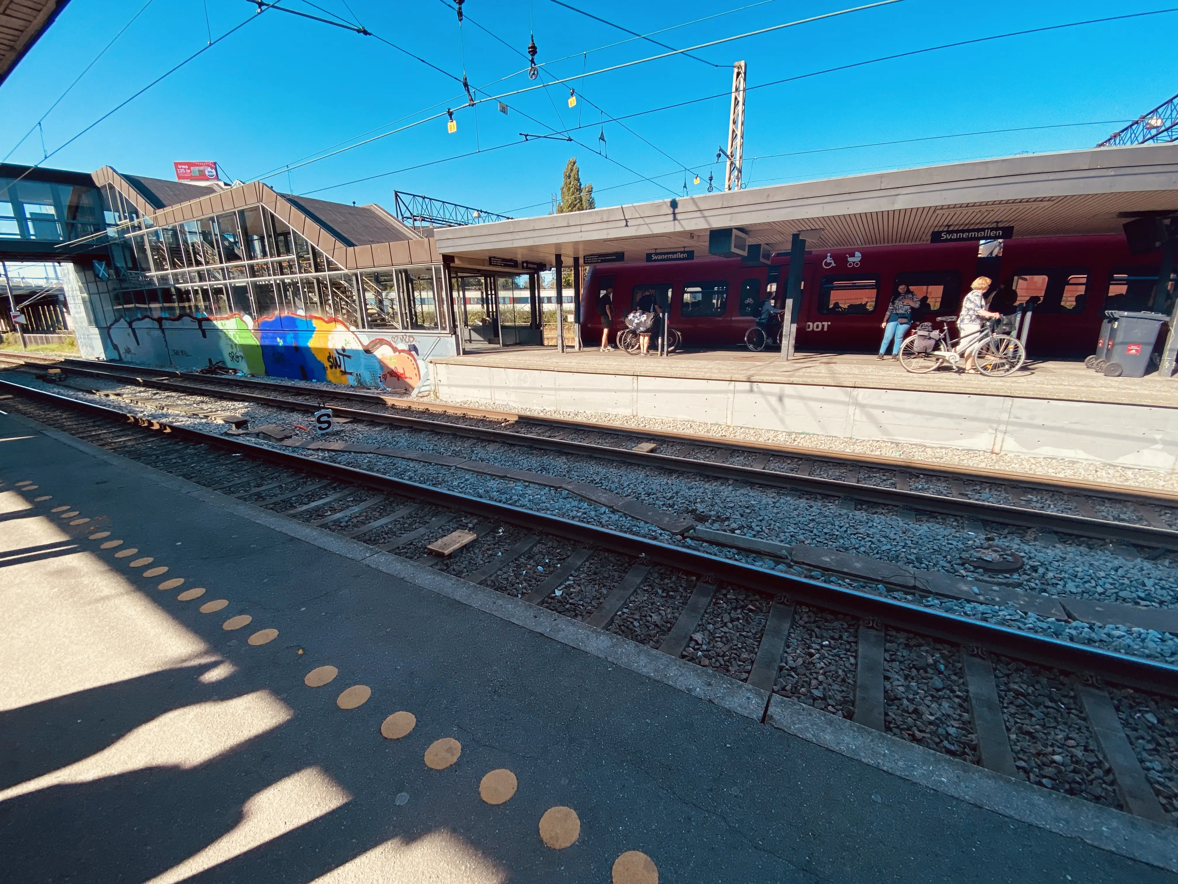 Billede af Svanemøllen S-togsstation.