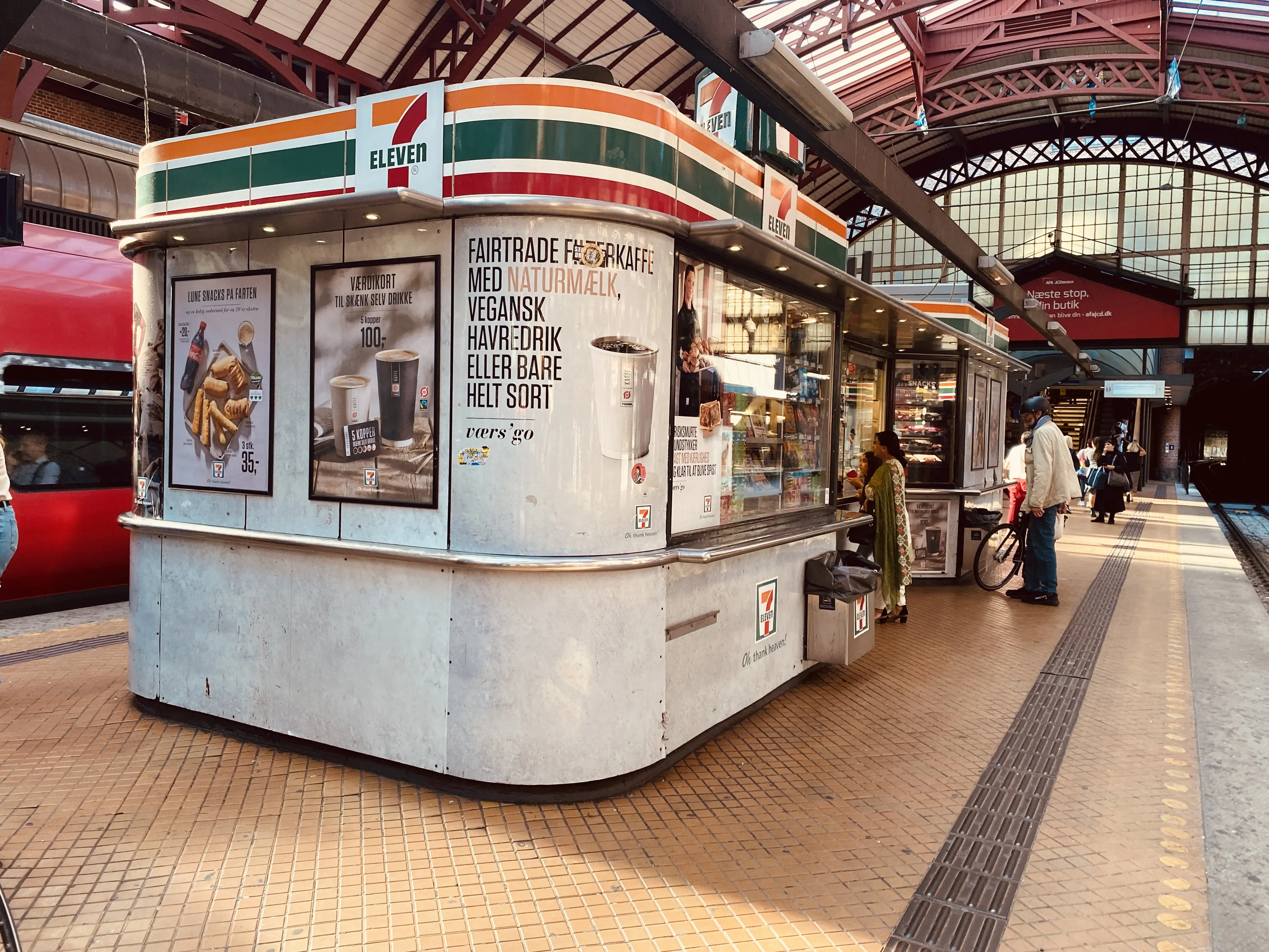 Billede af 7-Eleven på København Hovedbanegård.